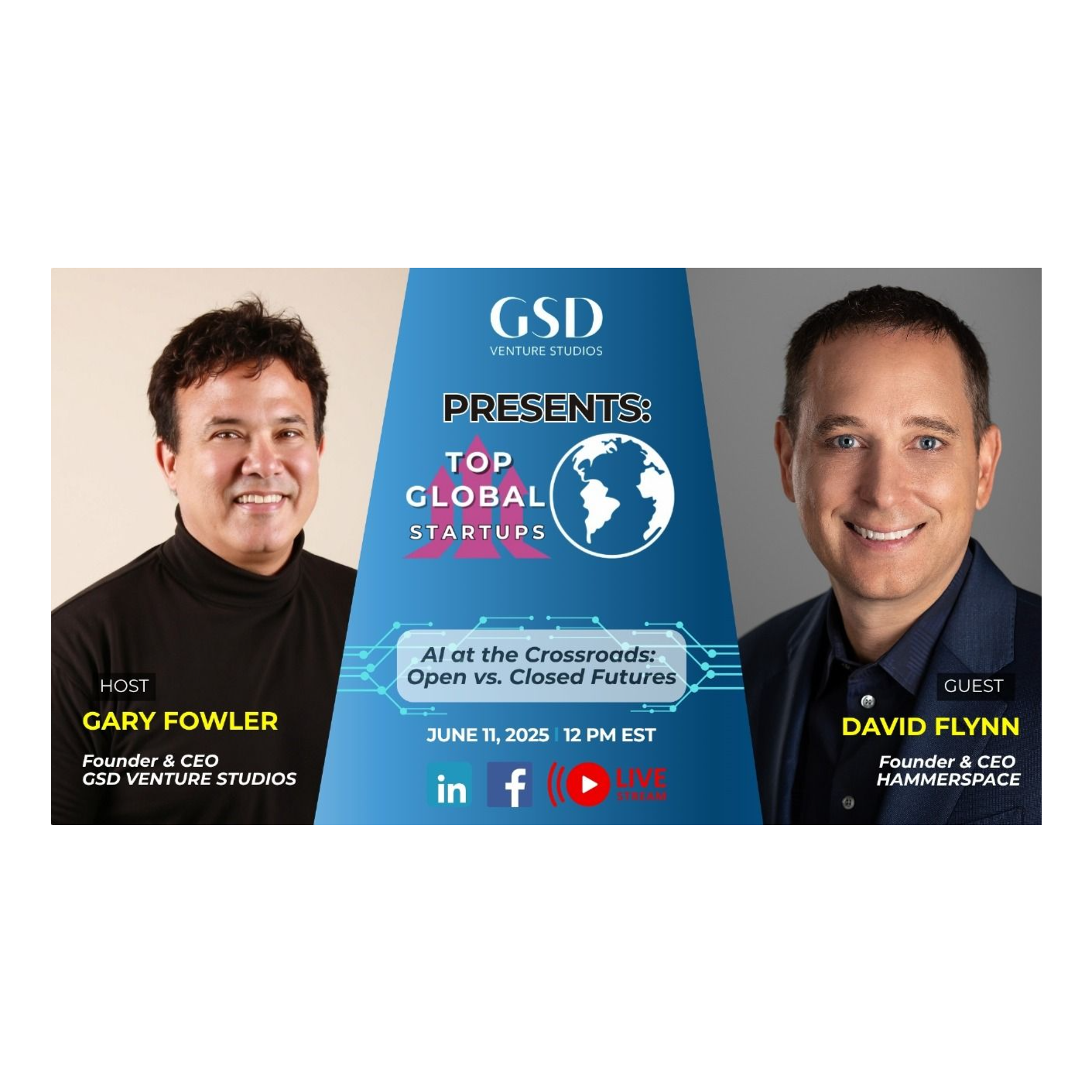 Top Global Startups: AI at the Crossroads: Open vs. Closed Futures with David Flynn episode artwork