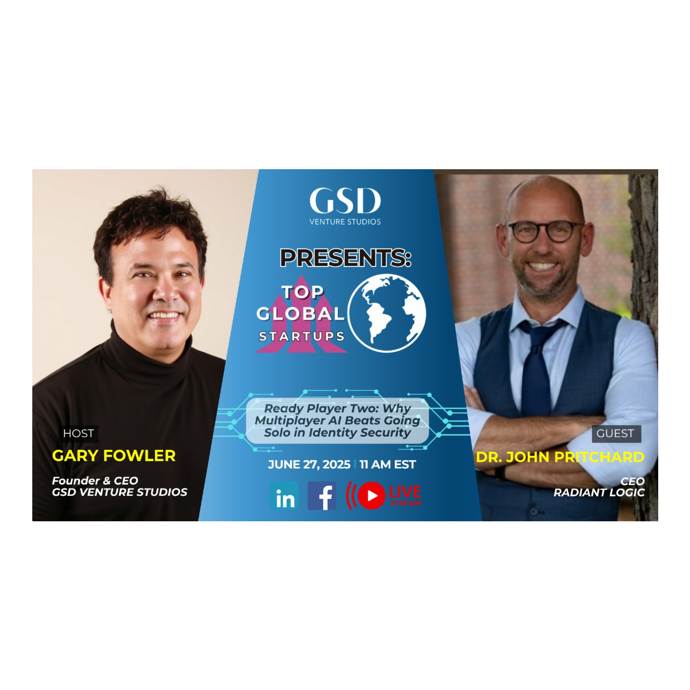 GSD Venture Studios Podcasts by Gary Fowler
