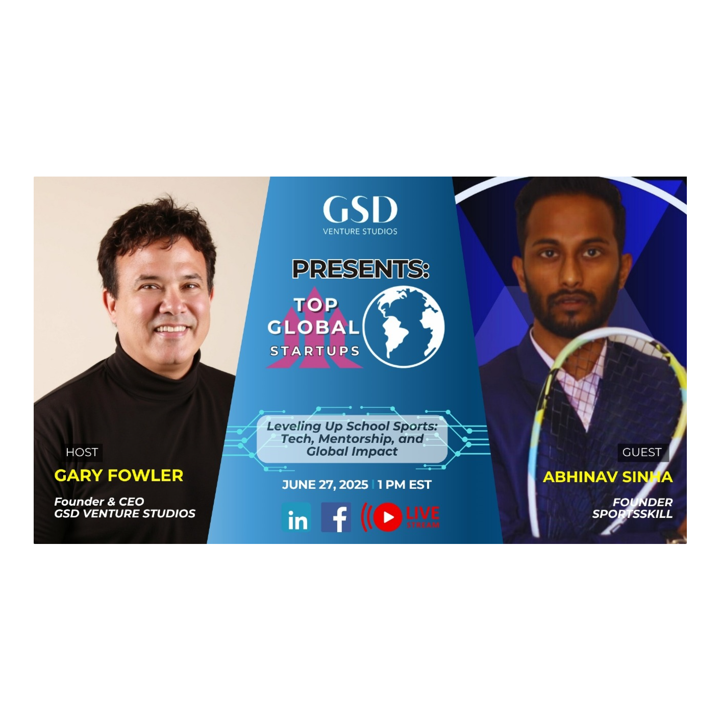 Top Global Startups: Leveling Up School Sports: Tech, Mentorship, and Global Impact with Abhinav Sinha  episode artwork