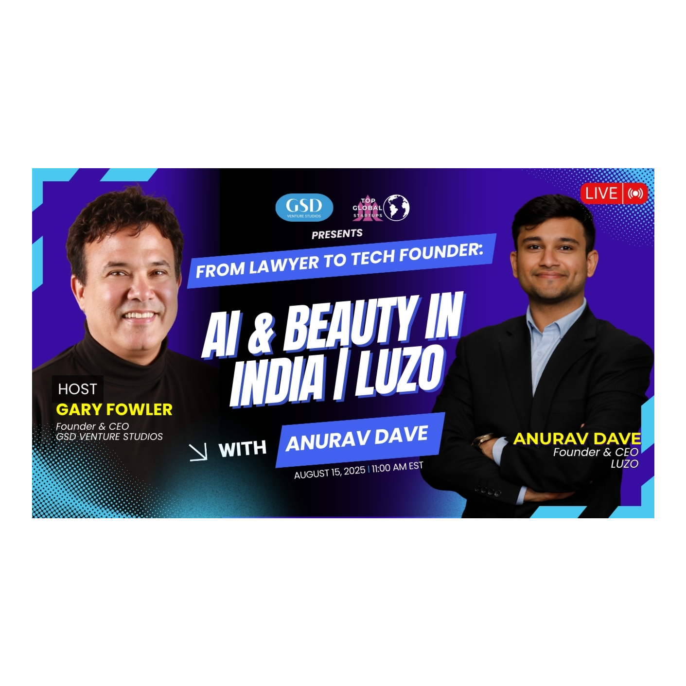 Building LUZO: Scaling Beauty Tech Across 6 Indian Cities with Anurav Dave episode artwork