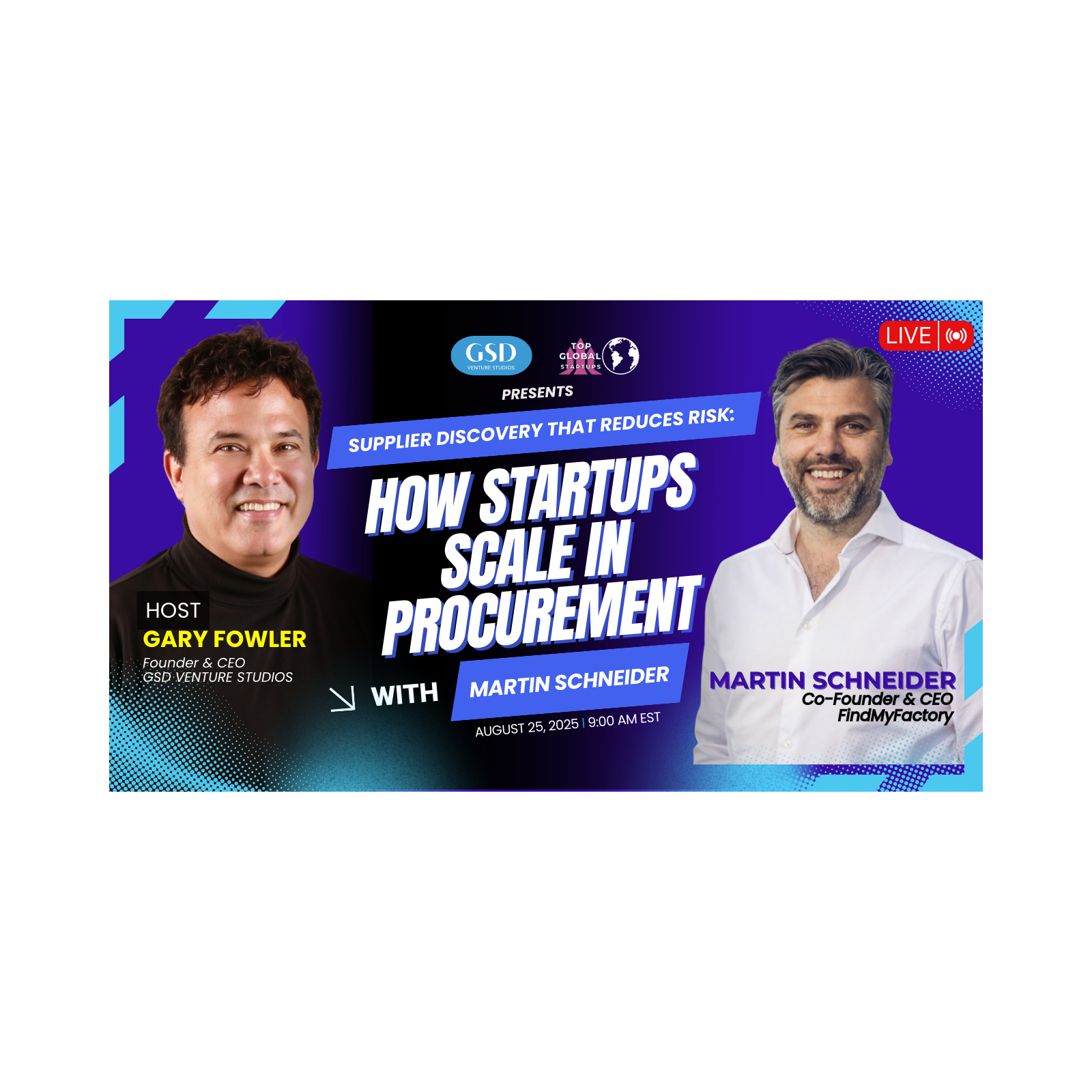 Supplier Discovery That Reduces Risk: How Startups Scale in Procurement with Martin Schneider episode artwork