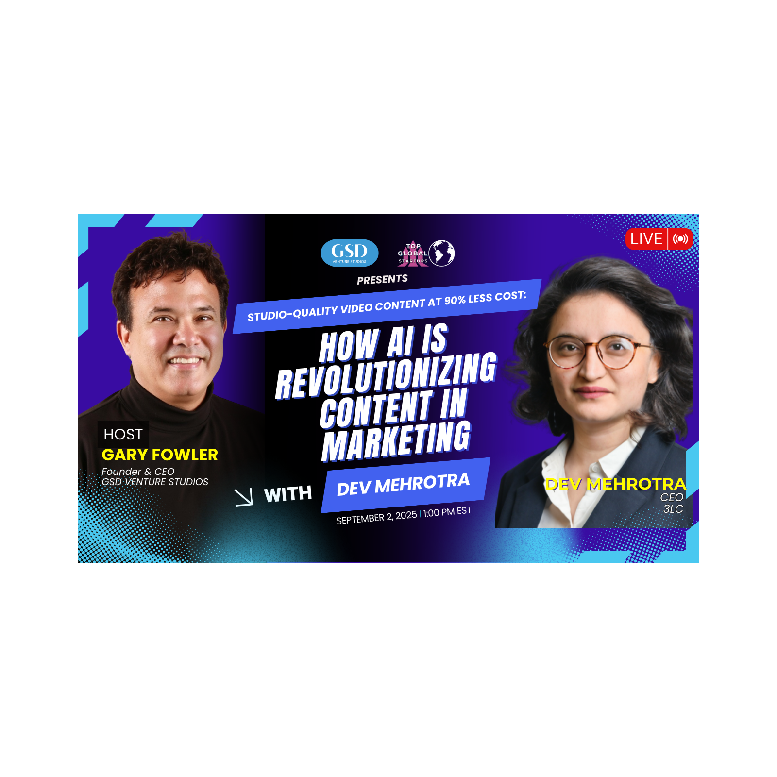 AI-Powered Marketing: Studio-Quality Content at 90% Lower Cost with Dev Mehrotra episode artwork
