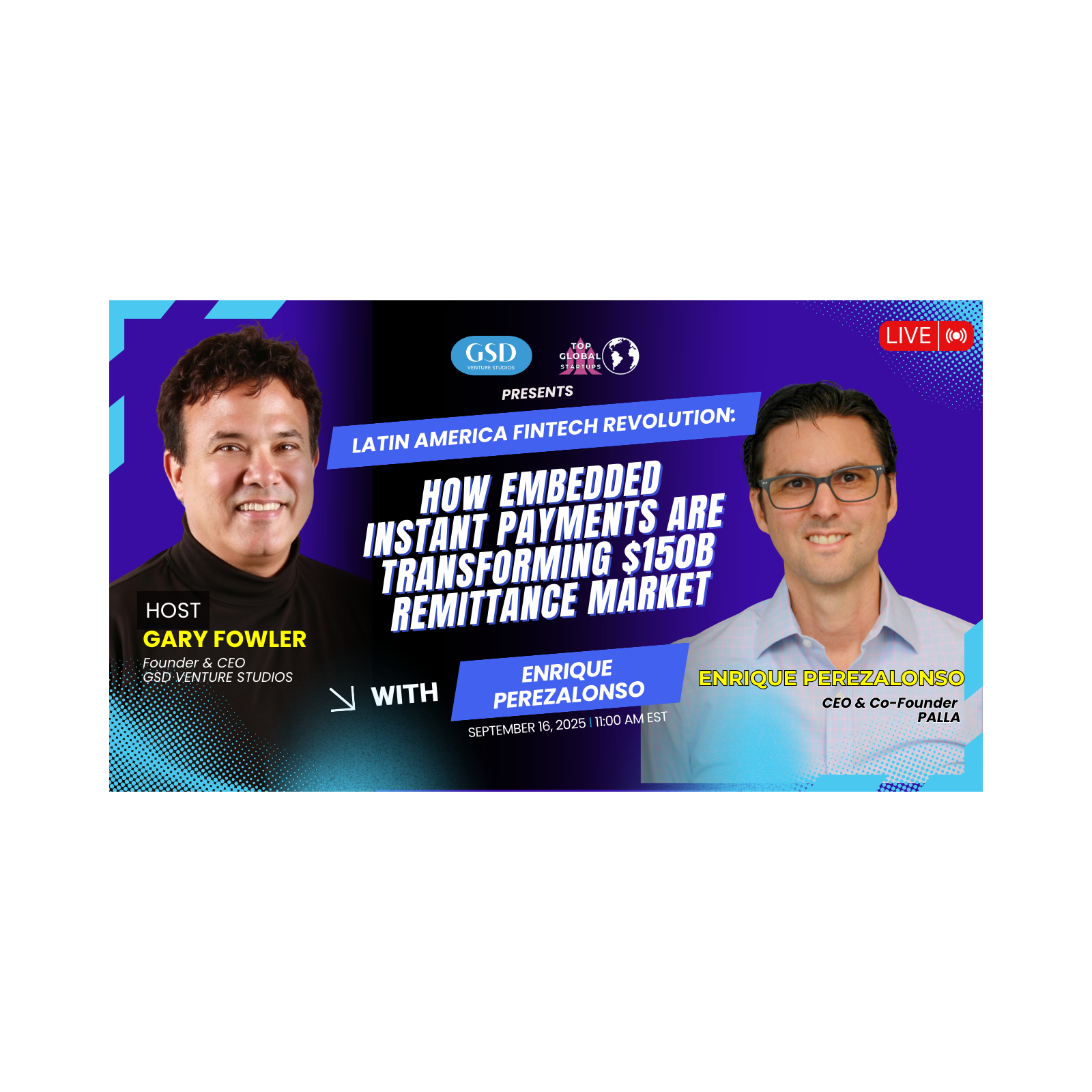 How Embedded Instant Payments Are Transforming $150B Remittance Market with Enrique Perezalonso episode artwork