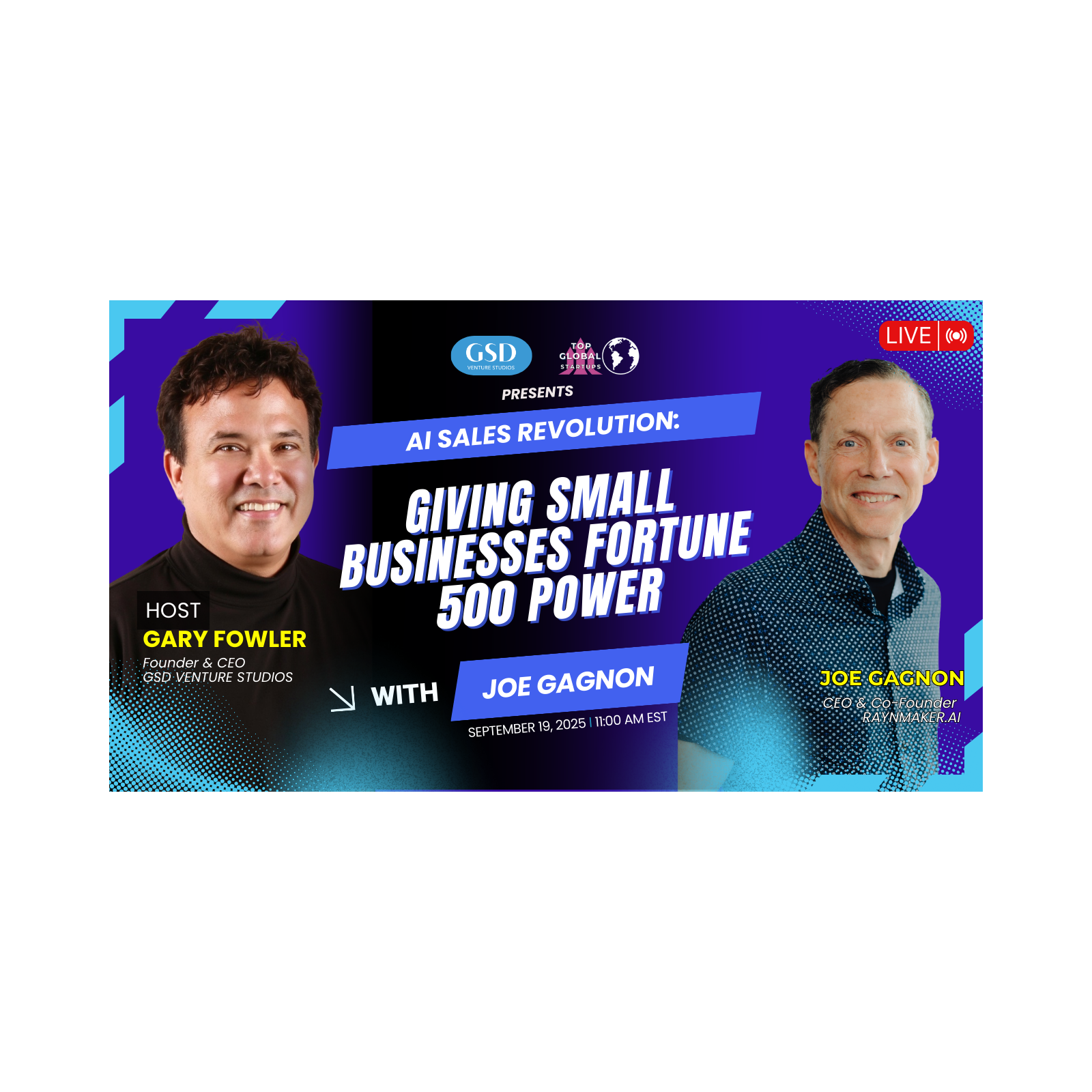 AI Sales Revolution: Giving Small Businesses Fortune 500 Power with Joe Gagnon episode artwork