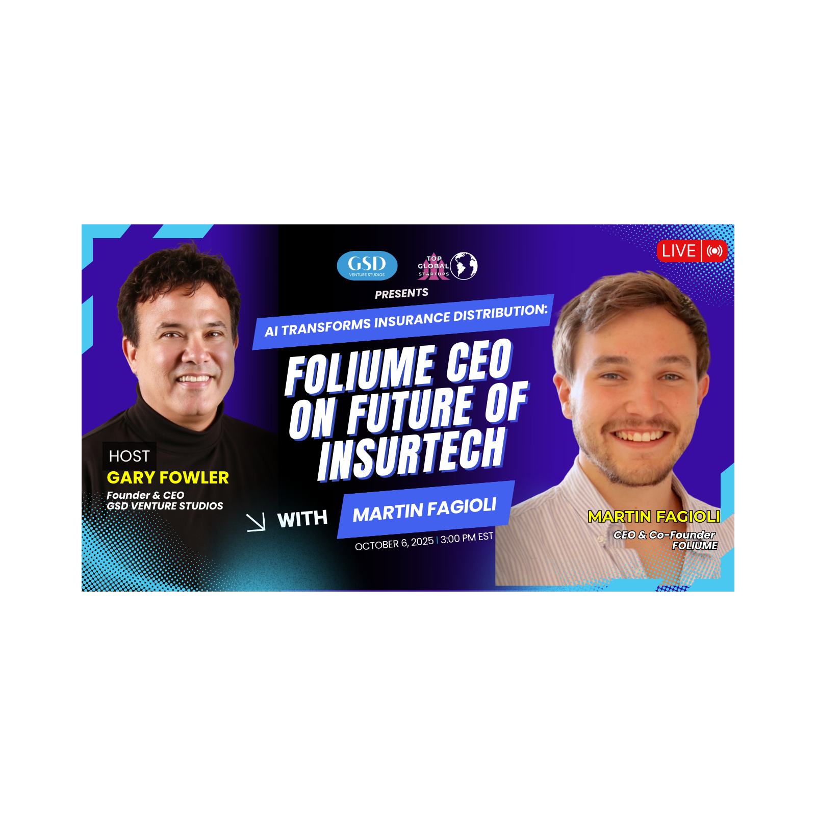 AI Transforms Insurance Distribution: Foliume CEO on Future of InsurTech | Top Global Startups episode artwork