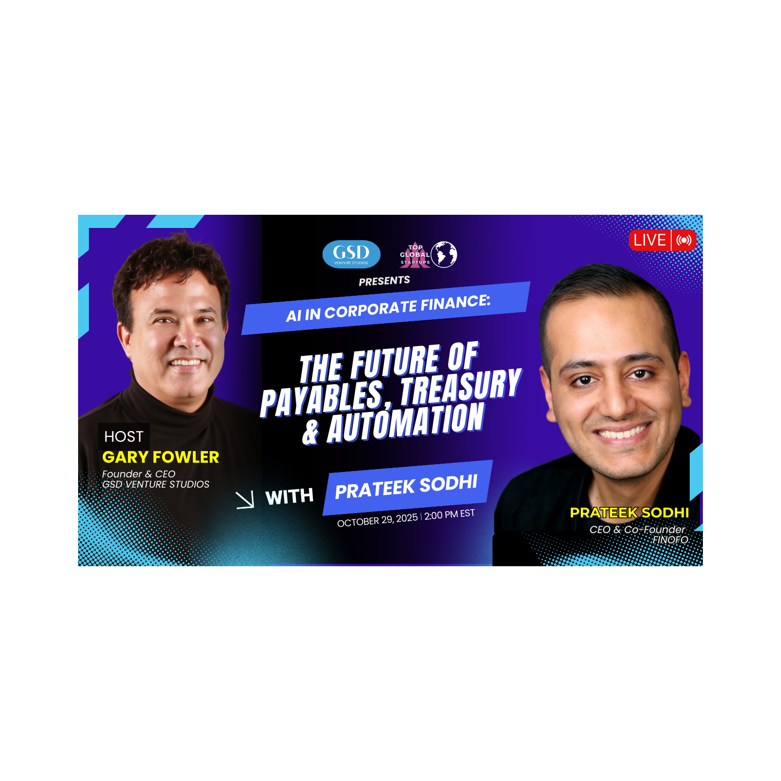 AI in Corporate Finance: The Future of Payables, Treasury & Automation with Prateek Sodhi episode artwork