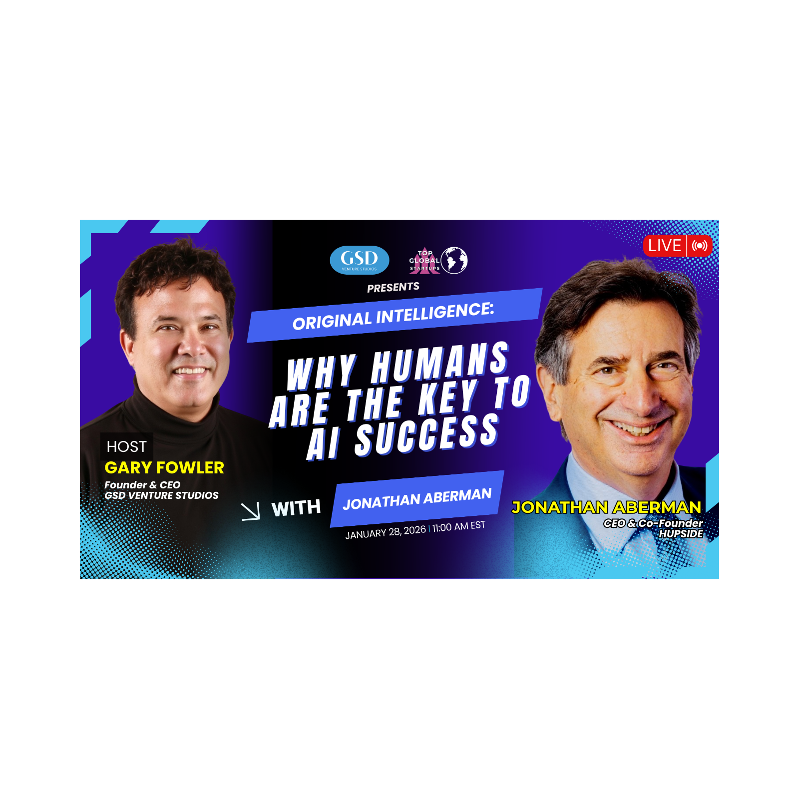 Original Intelligence: Why Humans are the Key to AI Success with Jonathan Aberman episode artwork