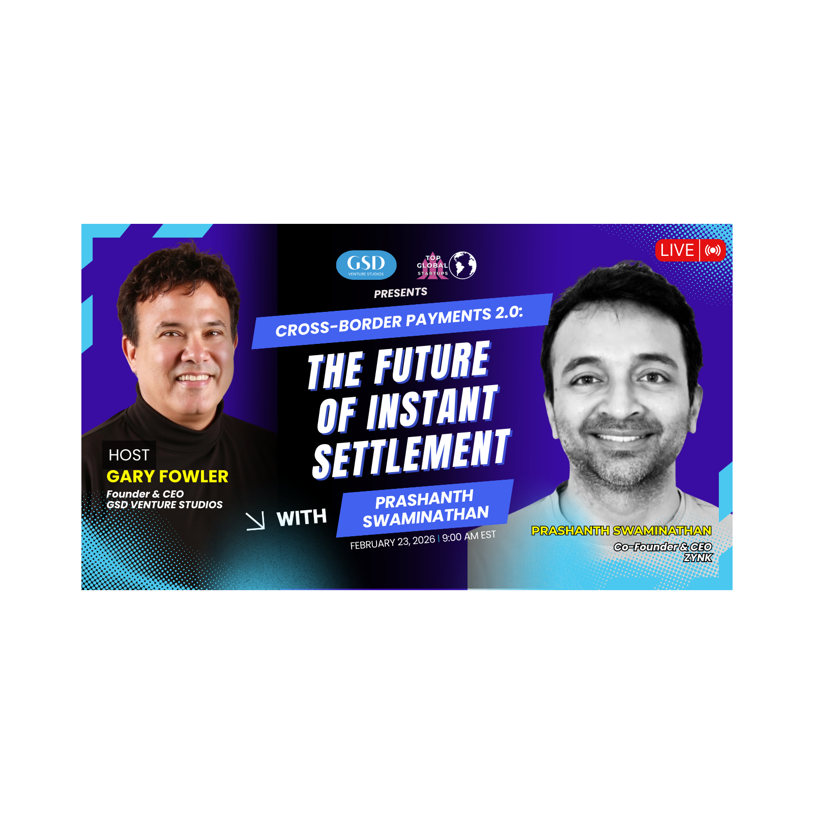 Cross-Border Payments 2.0: The Future of Instant Settlement with Prashanth Swaminathan episode artwork