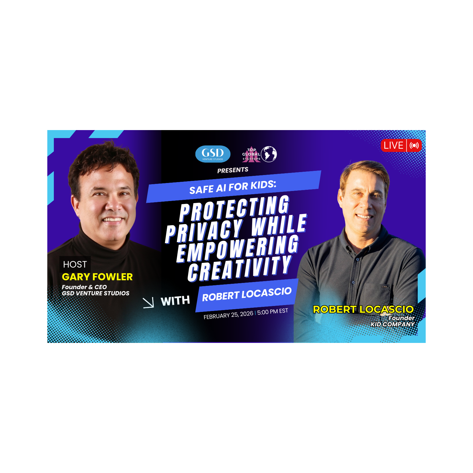 Safe AI for Kids: Protecting Privacy while Empowering Creativity with Robert LoCascio episode artwork
