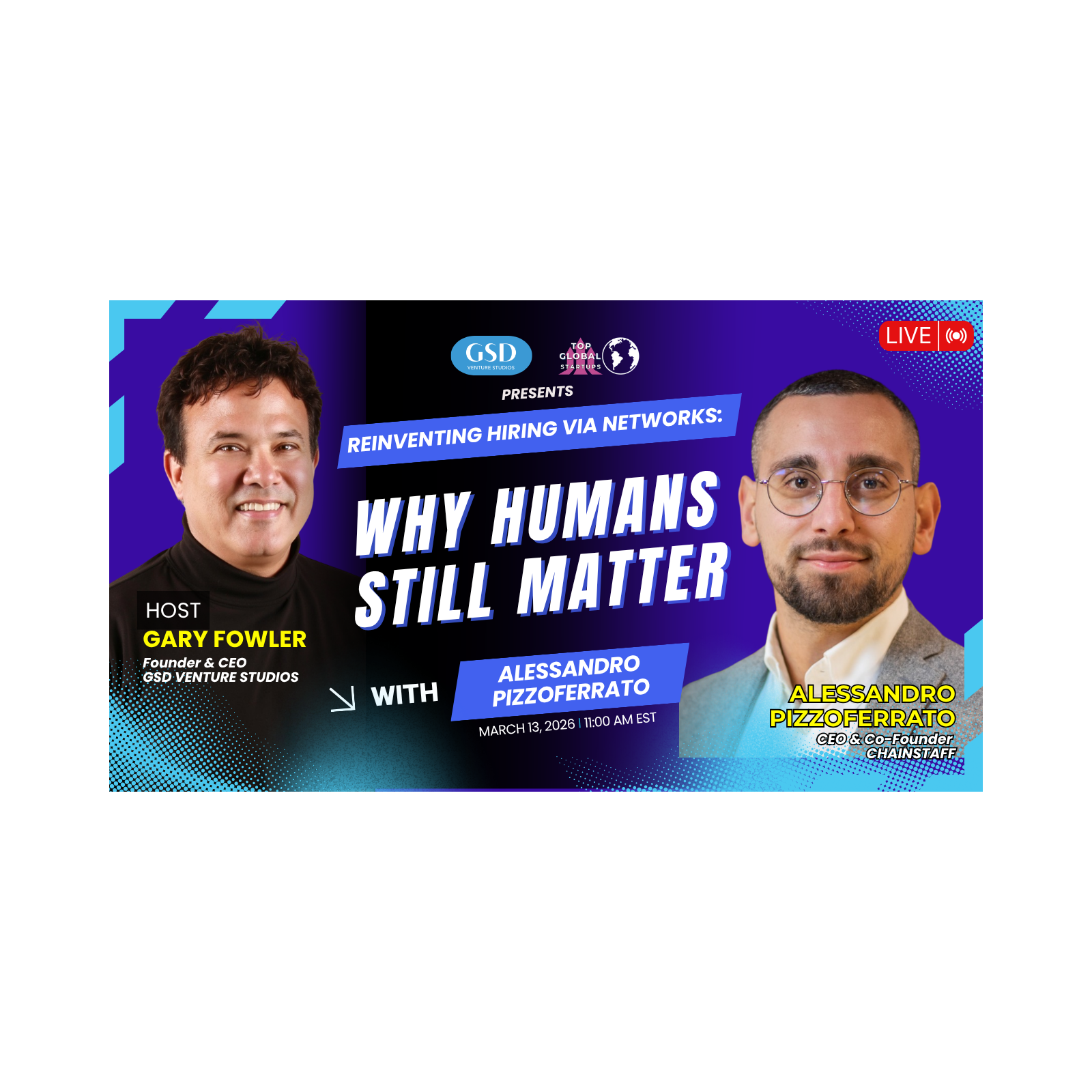 Reinventing Hiring via Networks: Why Humans Still Matter with Alessandro Pizzoferrato episode artwork
