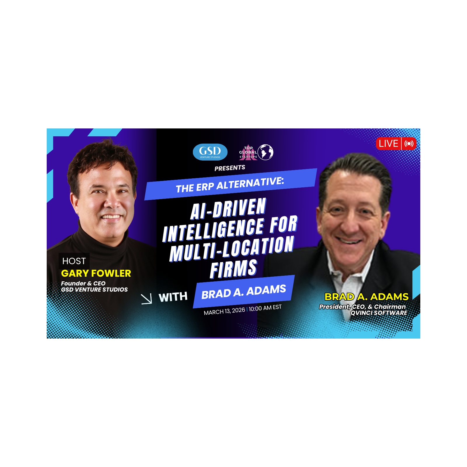 The ERP Alternative: AI-Driven Intelligence for Multi-Location Firms with Brad A. Adams episode artwork
