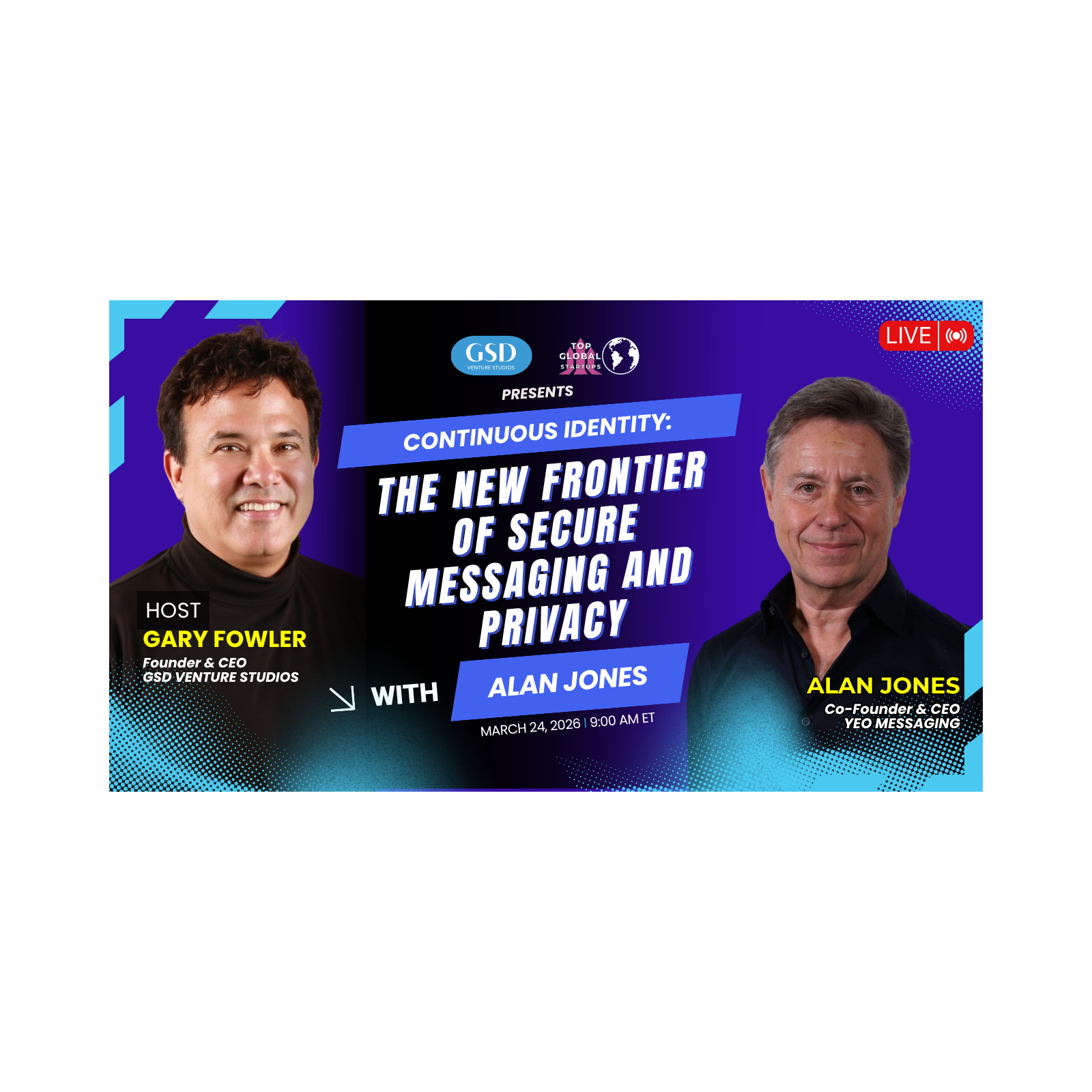 Continuous Identity: The New Frontier of Secure Messaging and Privacy with Alan Jones episode artwork