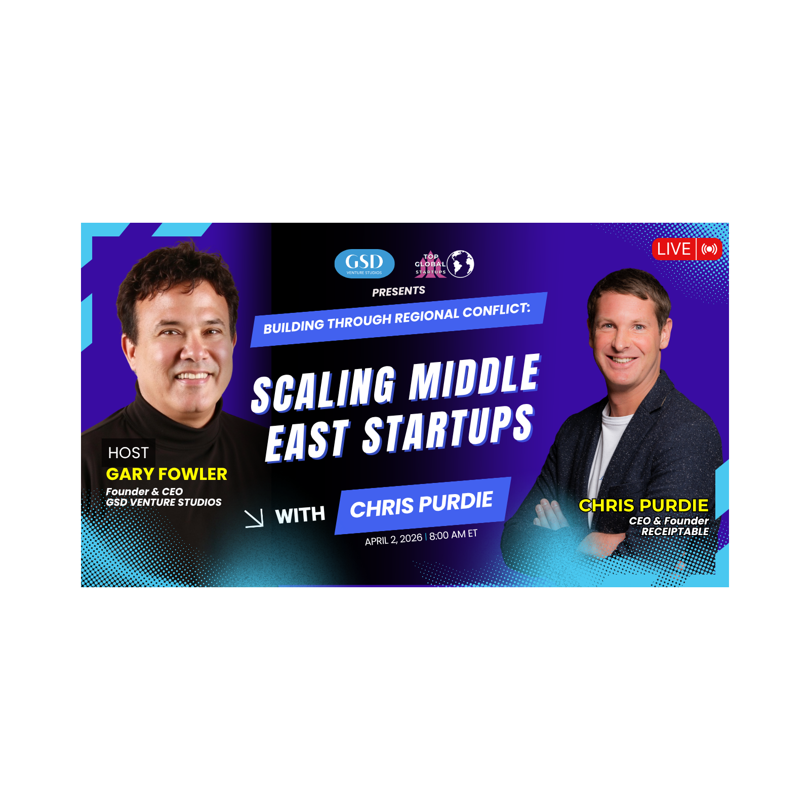 Building Through Regional Conflict: Scaling Middle East Startups with Chris Purdie episode artwork