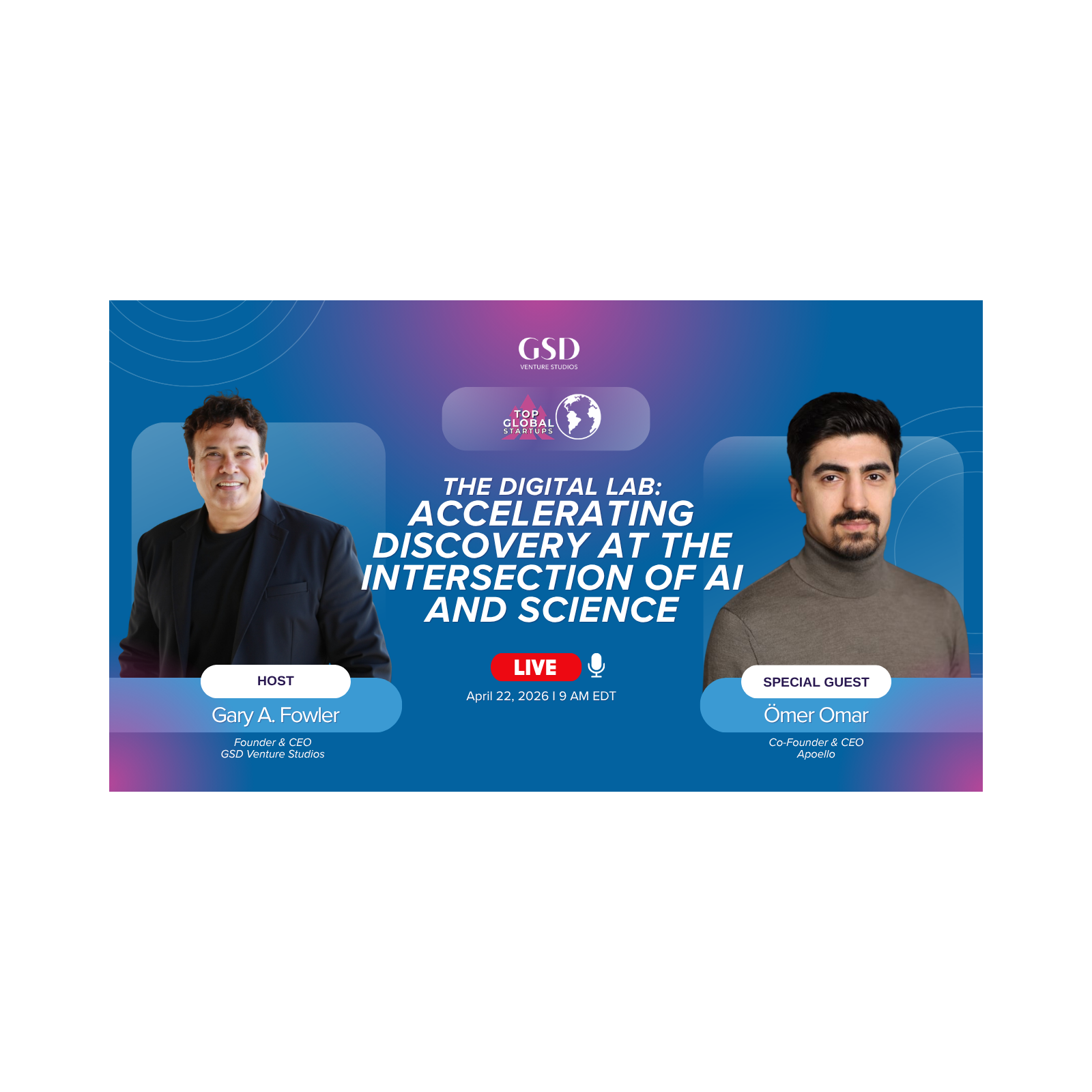 The Digital Lab: Accelerating Discovery at the Intersection of AI and Science with Ömer Omar episode artwork