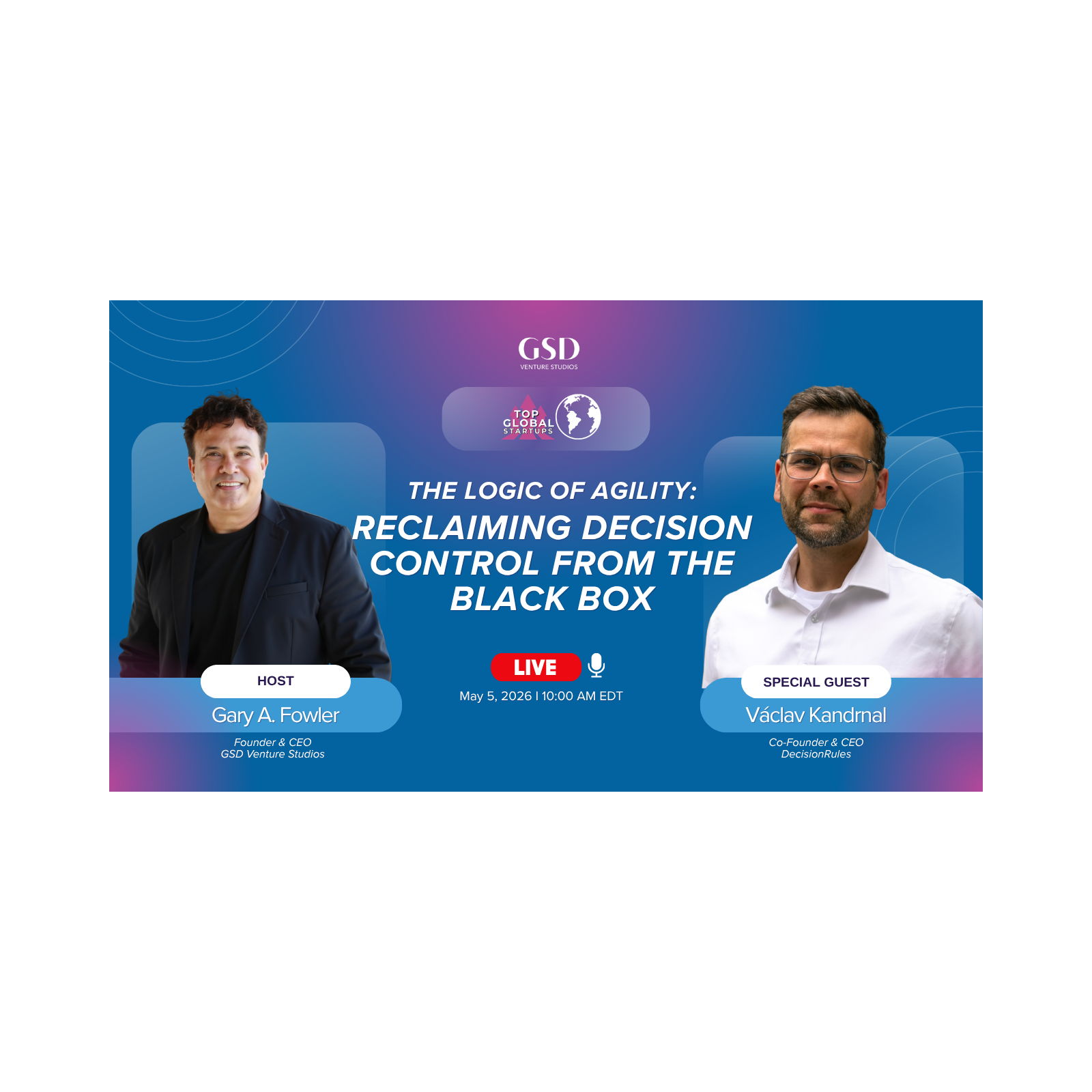 The Logic of Agility: Reclaiming Decision Control from the Black Box with Václav Kandrnal episode artwork