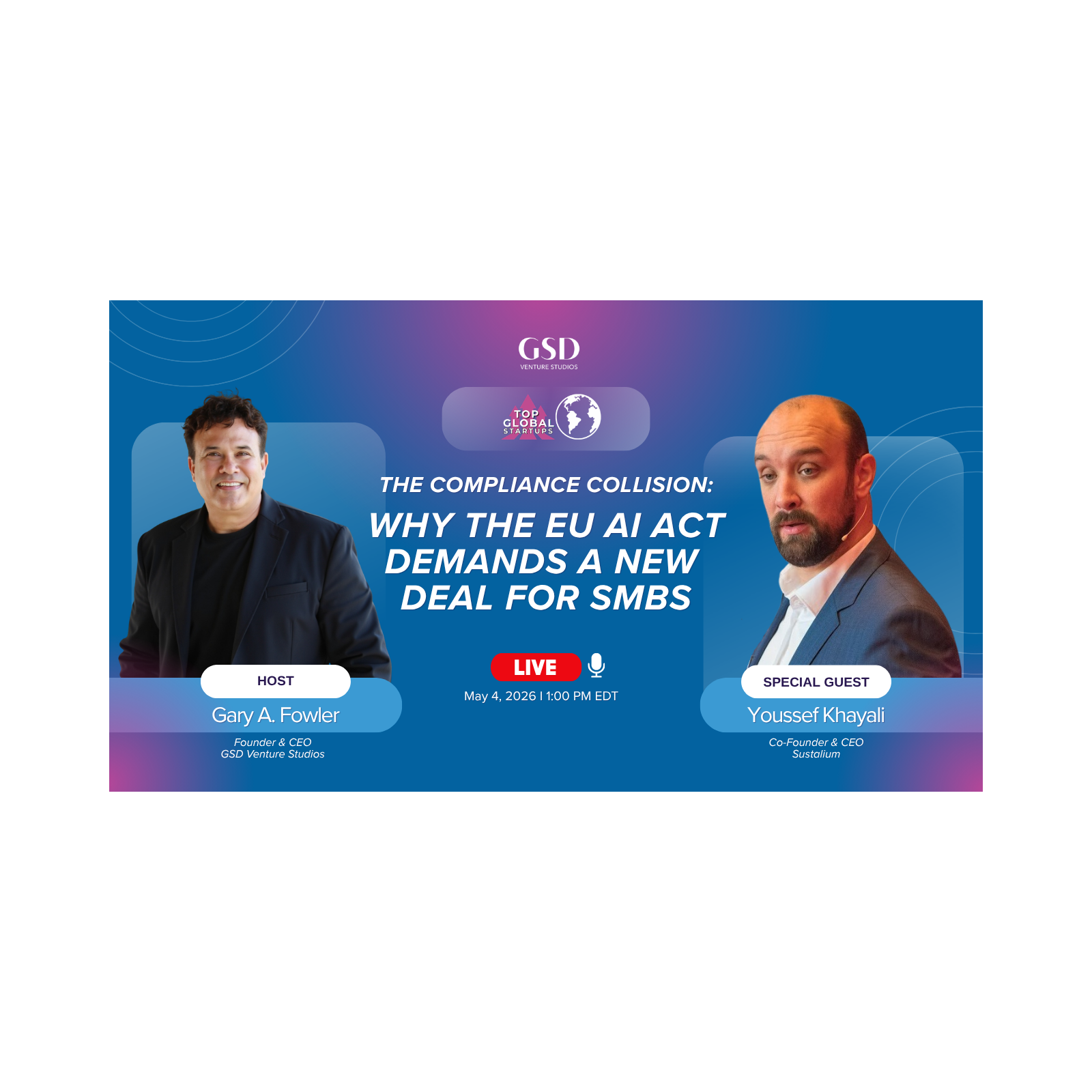 The Compliance Collision: Why the EU AI Act Demands a New Deal for SMBs with Youssef Khayali episode artwork