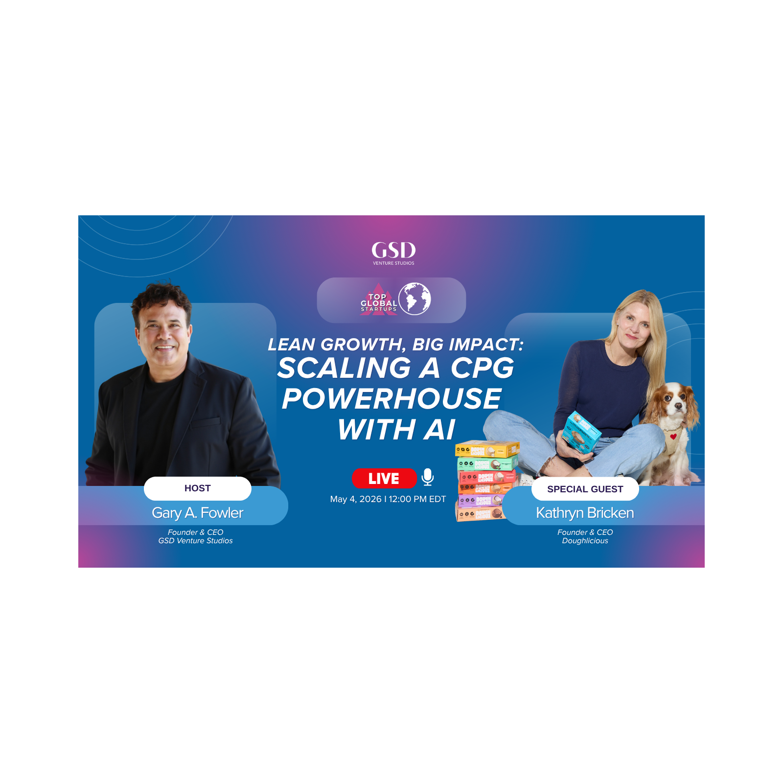 Lean Growth, Big Impact: Scaling a CPG Powerhouse with AI with Kathryn Bricken episode artwork
