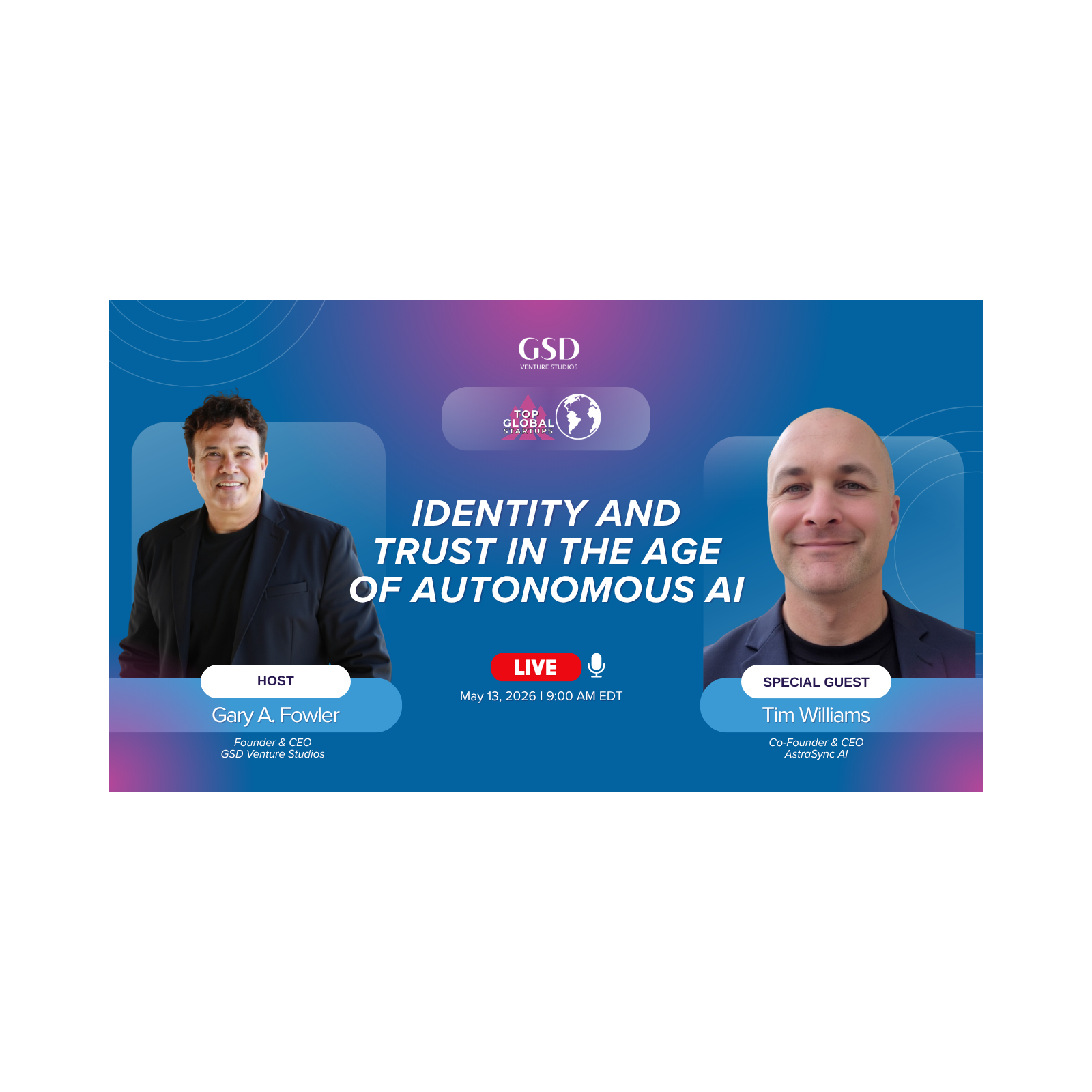 Identity and Trust in the Age of Autonomous AI with Tim Williams episode artwork