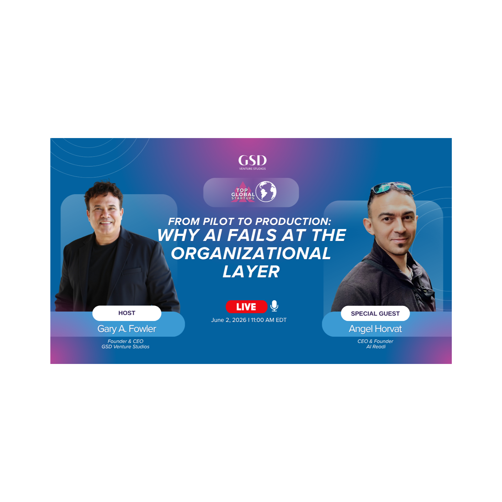 From Pilot to Production: Why AI Fails at the Organizational Layer with Angel Horvat episode artwork