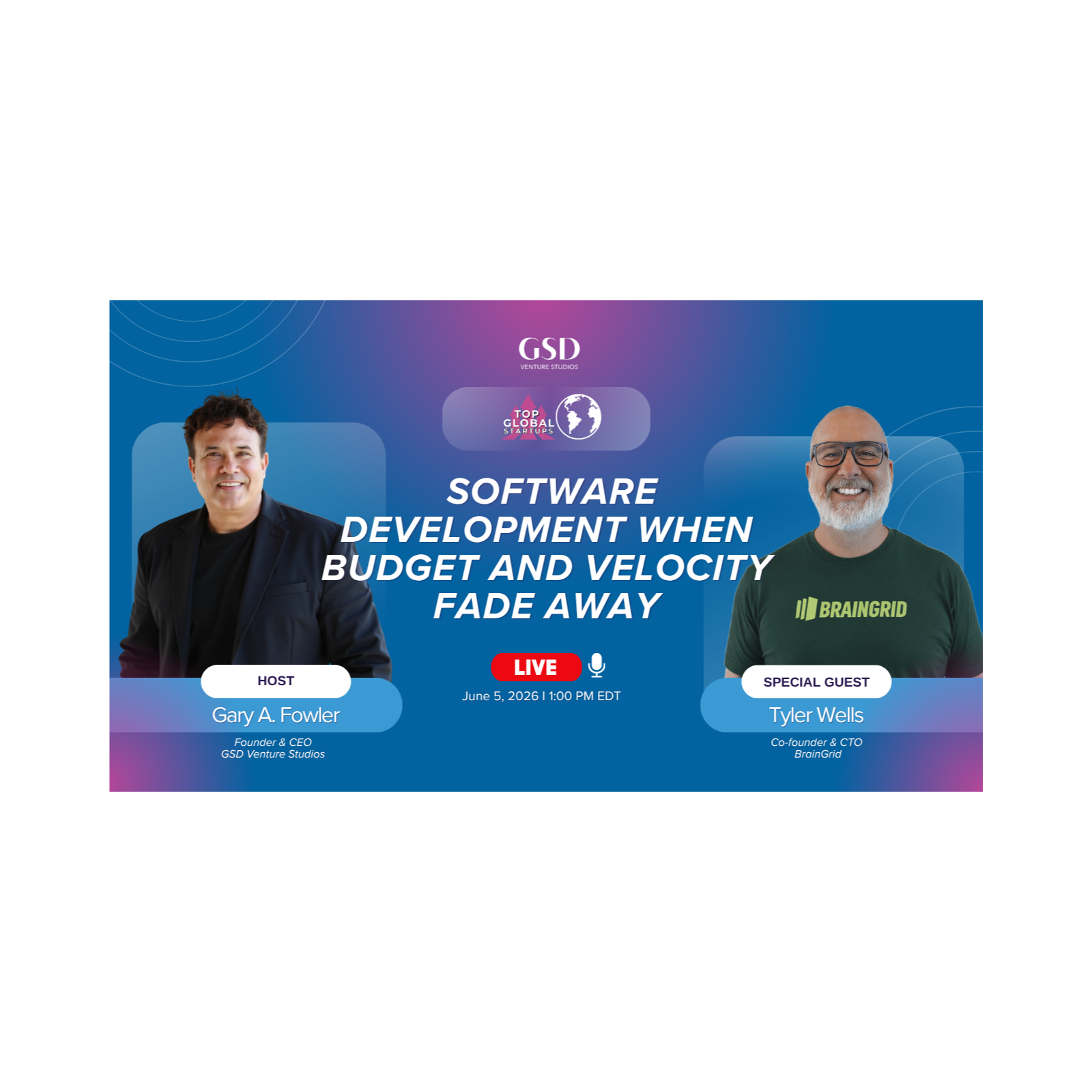 GSD Venture Studios Podcasts by Gary Fowler