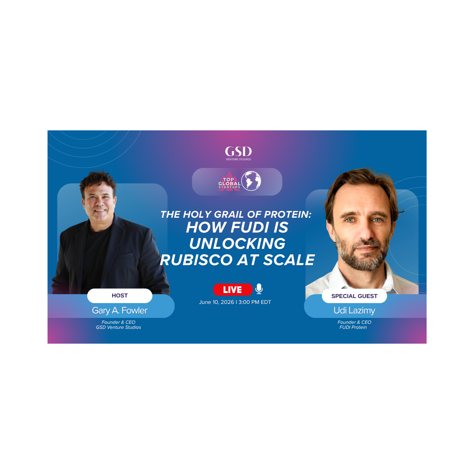 The Holy Grail of Protein: How FUDI Is Unlocking RuBisCO at Scale with Udi Lazimy episode artwork