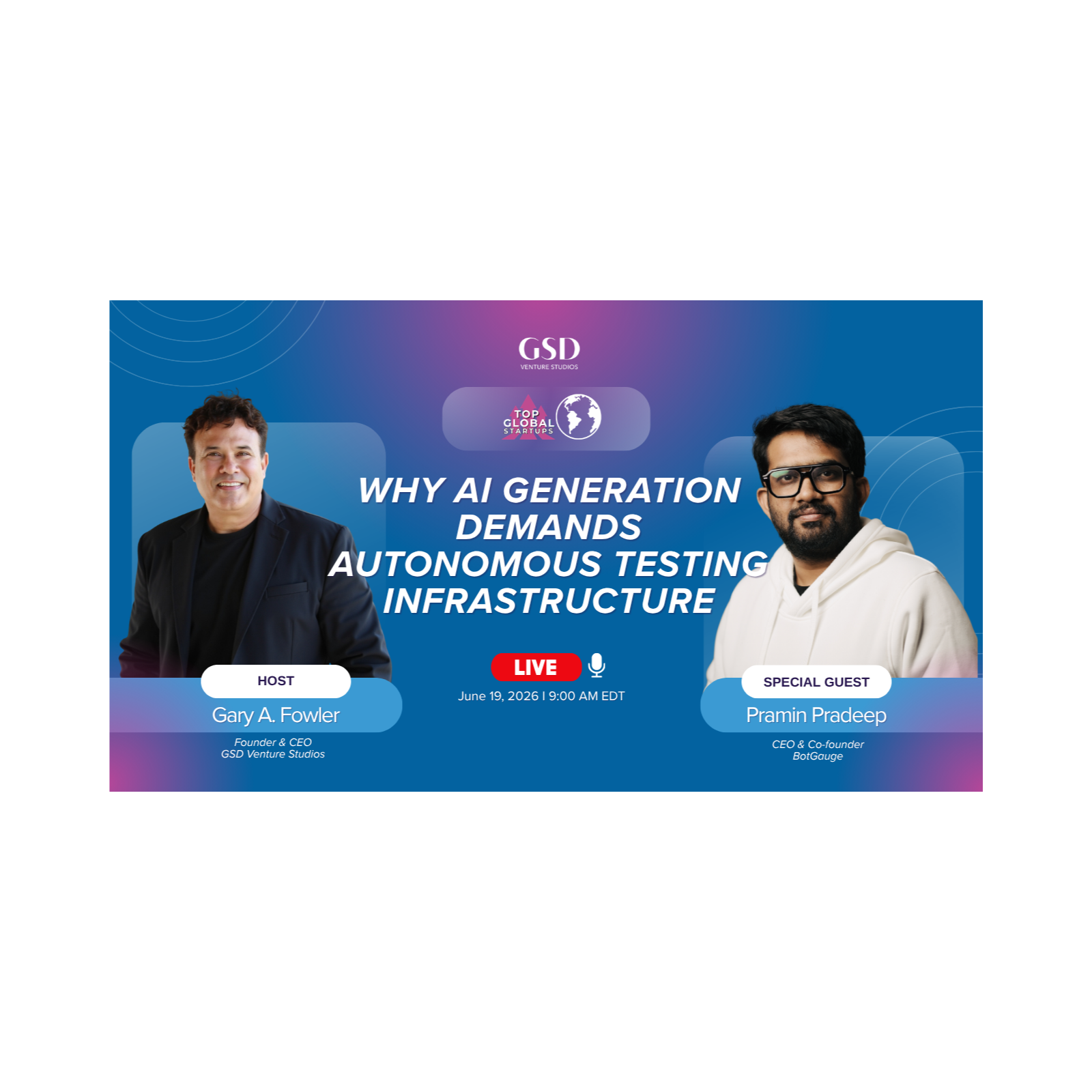 Why AI Generation Demands Autonomous Testing Infrastructure with Pramin Pradeep episode artwork