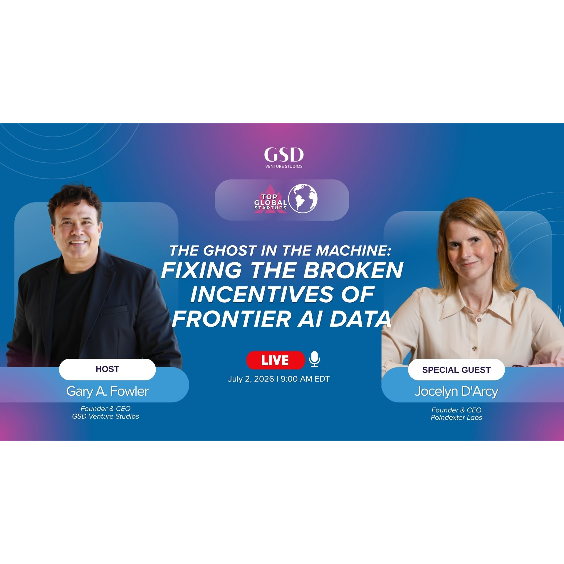 The Ghost in the Machine: Fixing the Broken Incentives of Frontier AI Data with Jocelyn D'Arcy episode artwork