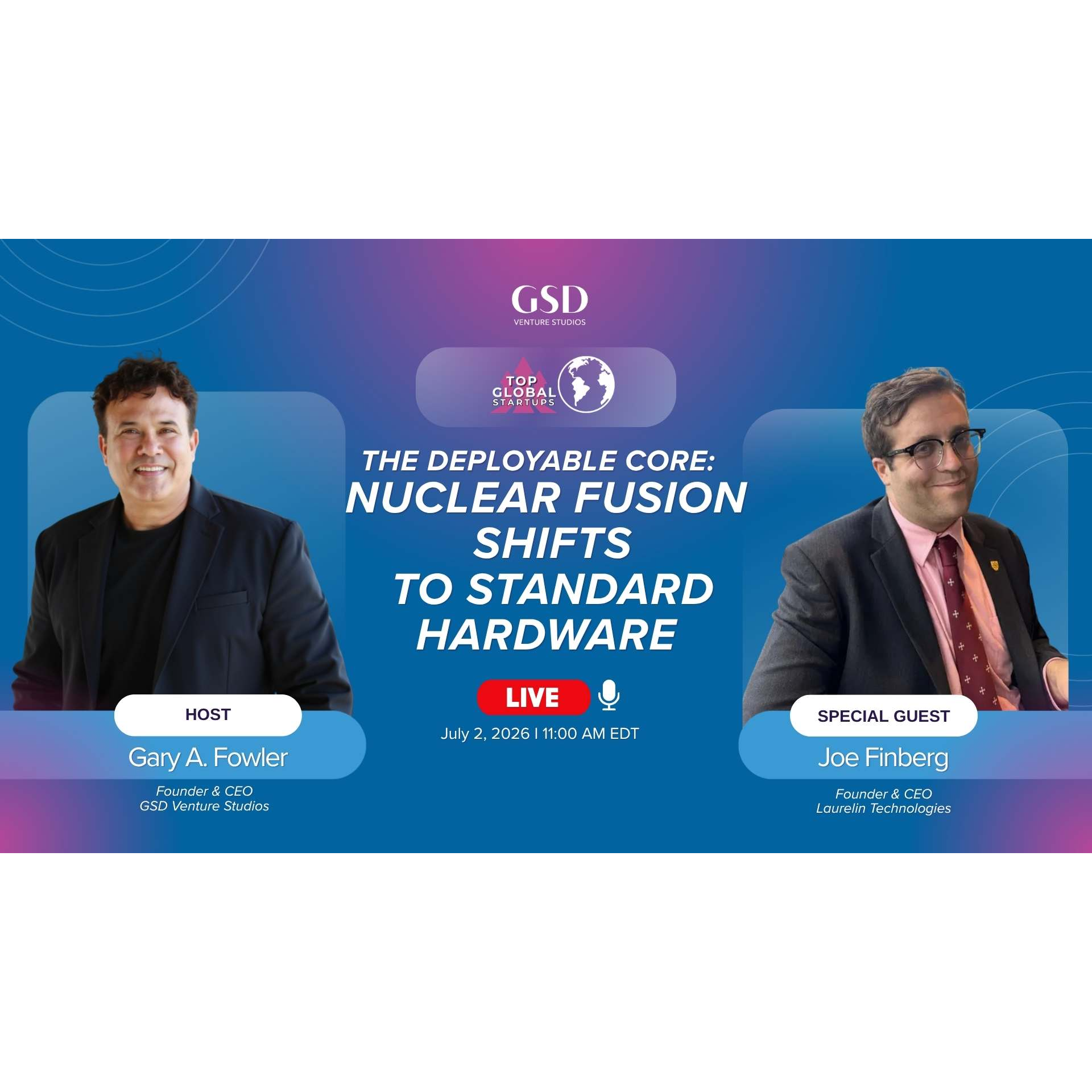 The Deployable Core: Nuclear Fusion Shifts to Standard Hardware with Joe Finberg episode artwork