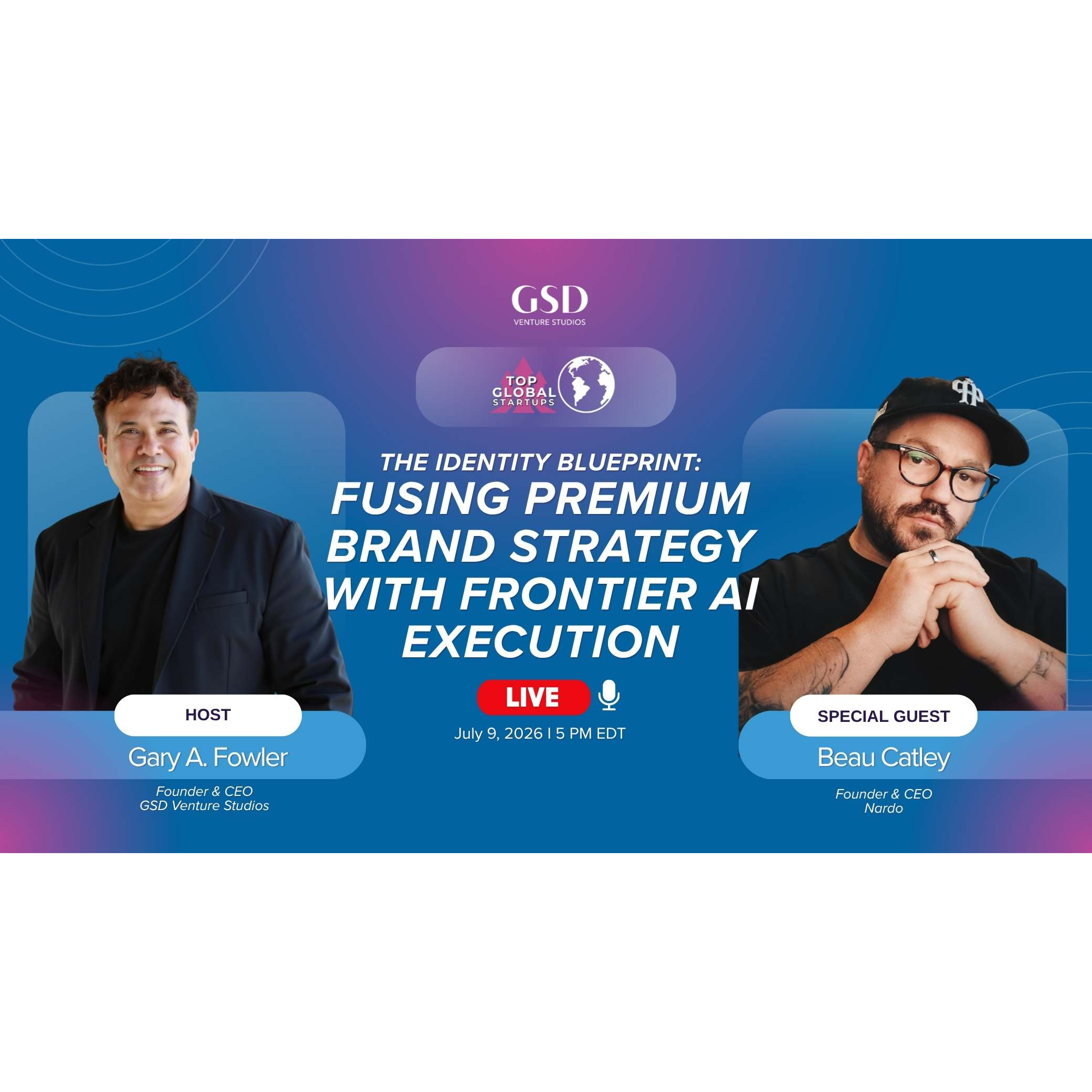 The Identity Blueprint: Fusing Premium Brand Strategy with Frontier AI Execution with Beau Catley episode artwork