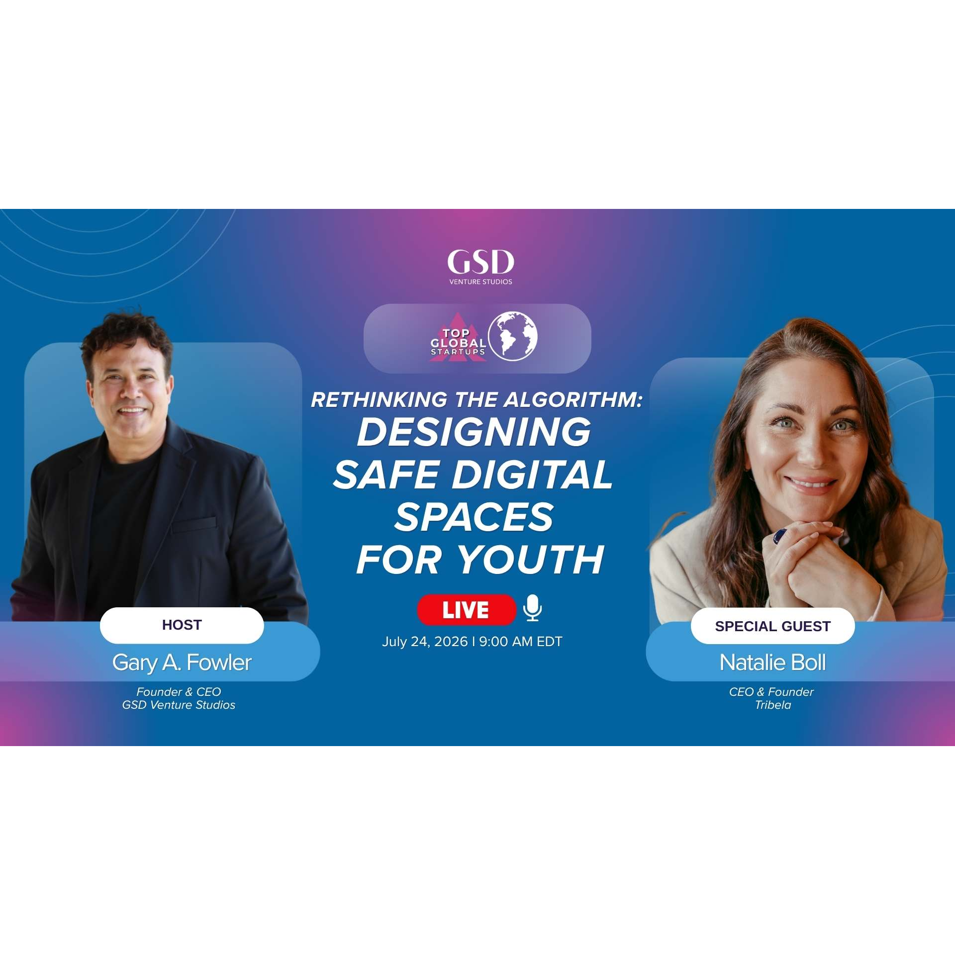 Rethinking the Algorithm: Designing Safe Digital Spaces for Youth with Natalie Boll episode artwork
