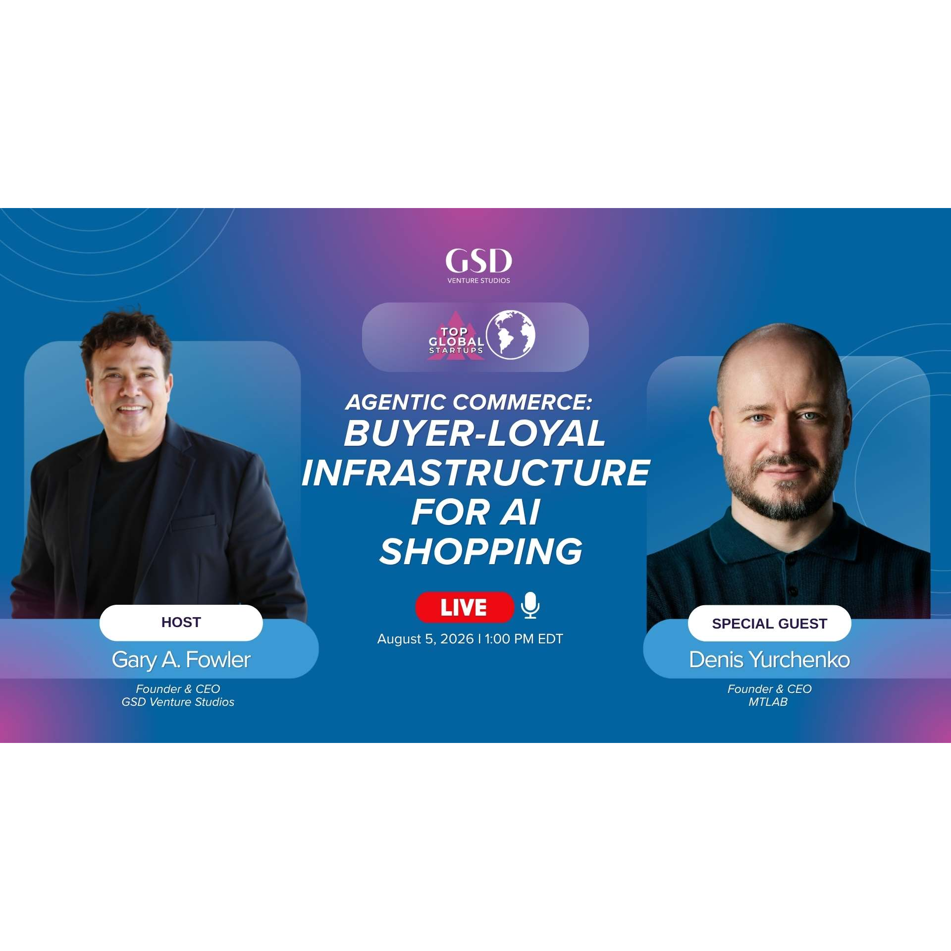 Agentic Commerce: Buyer-Loyal Infrastructure for AI Shopping with Denis Yurchenko episode artwork