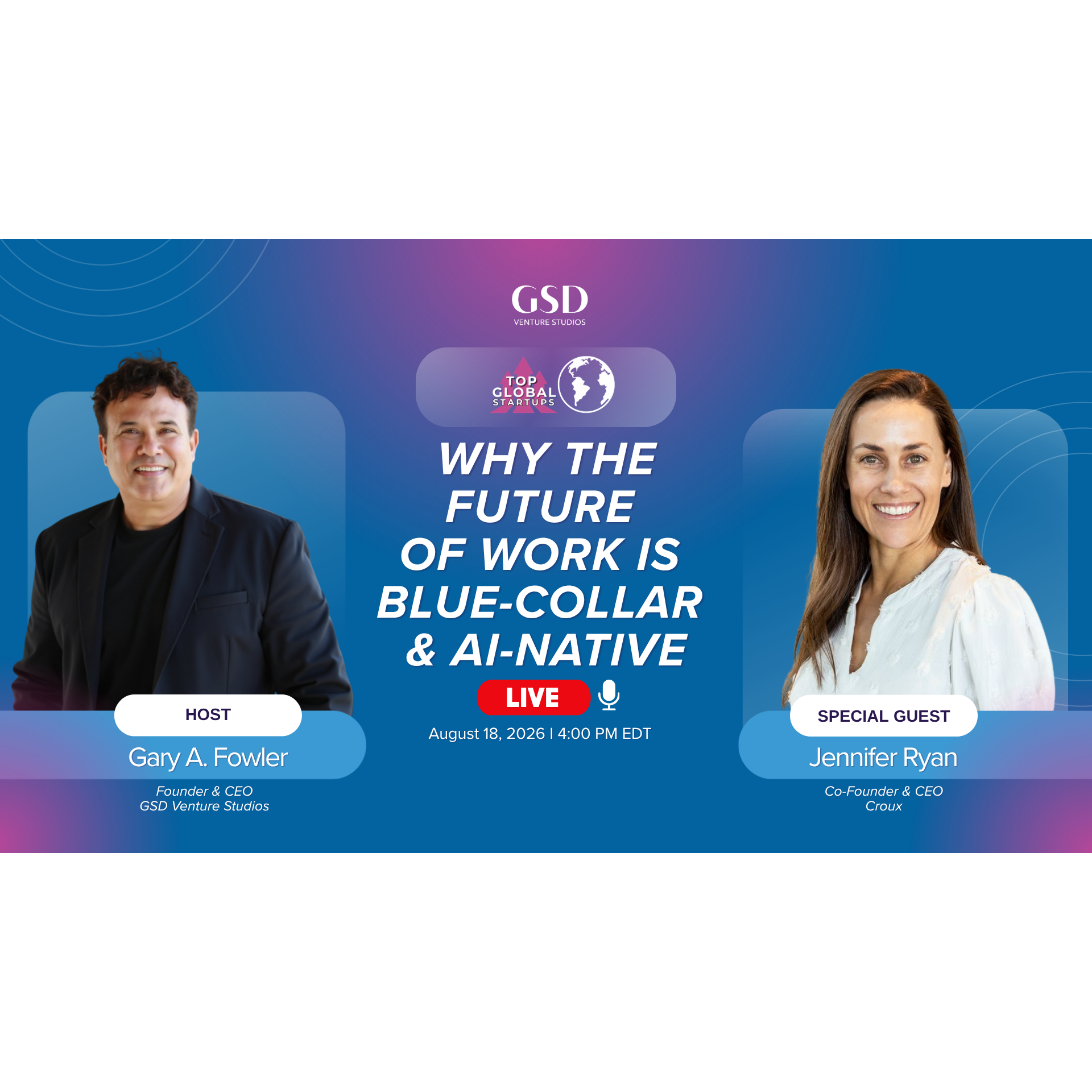 Why the Future of Work Is Blue-Collar & AI-Native with Jennifer Ryan episode artwork