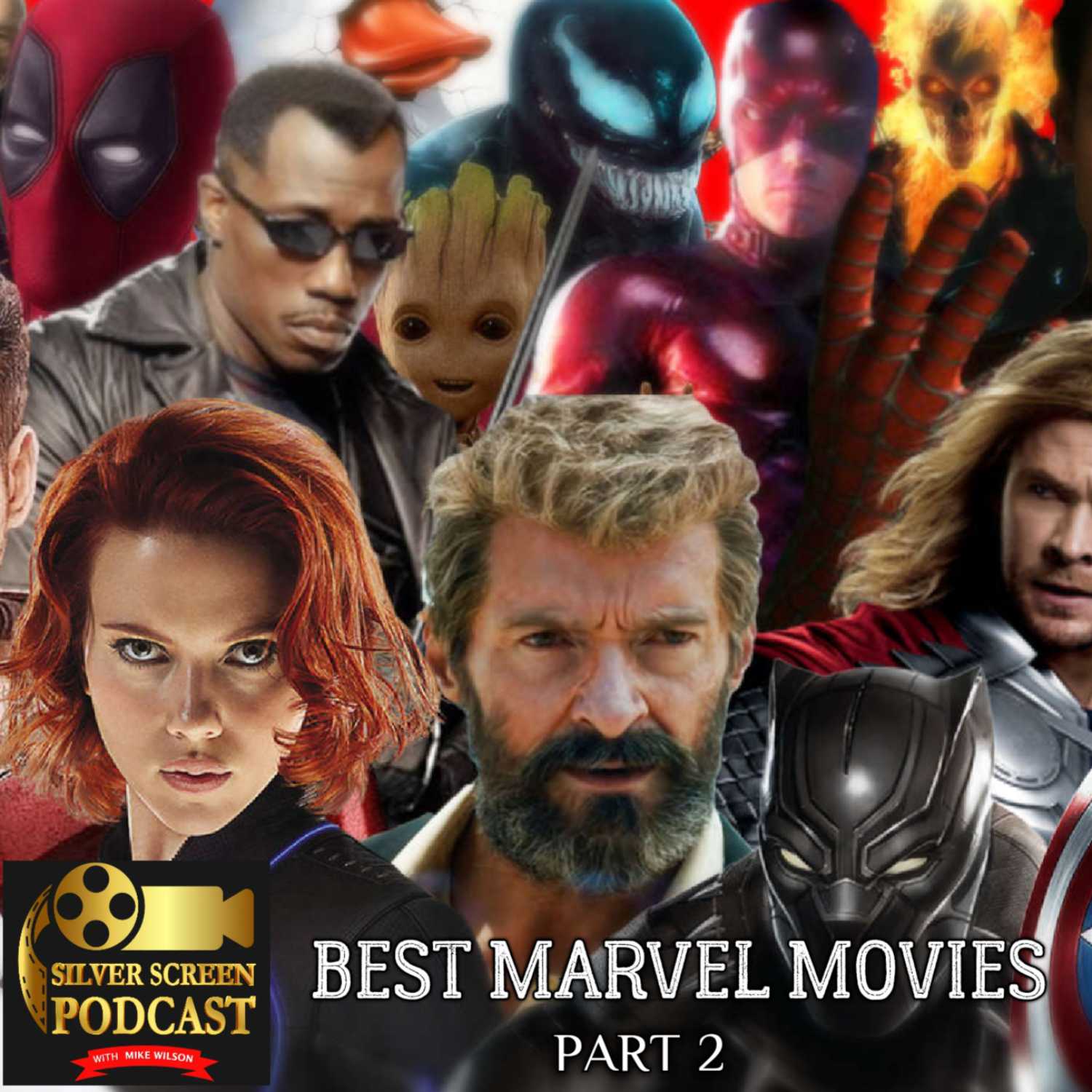 Silver Screen Podcast - Top Ten Marvel Movies (part 2)