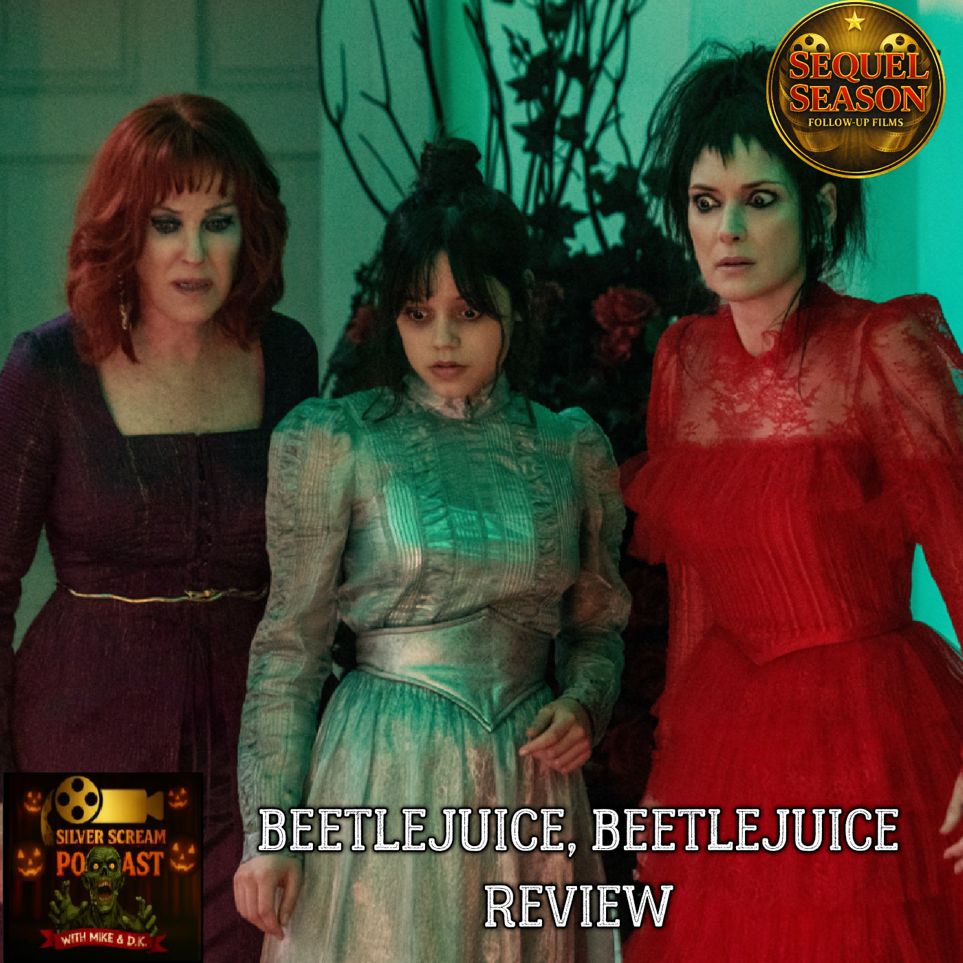  - Silver Screen Podcast - Beetlejuice, Beetlejuice Review (Sequel Season)