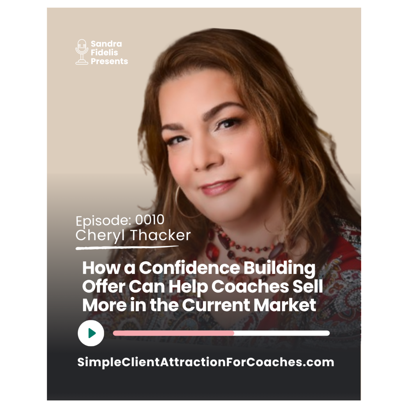 How a Confidence Building Offer Can Help Coaches Sell More in the Current Market with Cheryl Thacker episode artwork