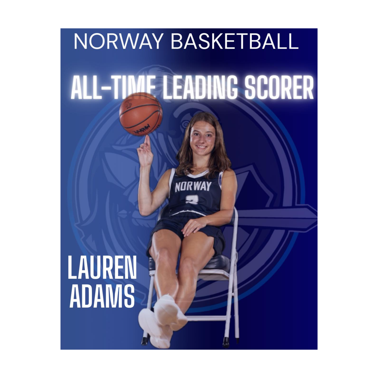 Lauren Adams Interview - Becomes the All-Time Leading Scorer in Norway Knights History episode artwork