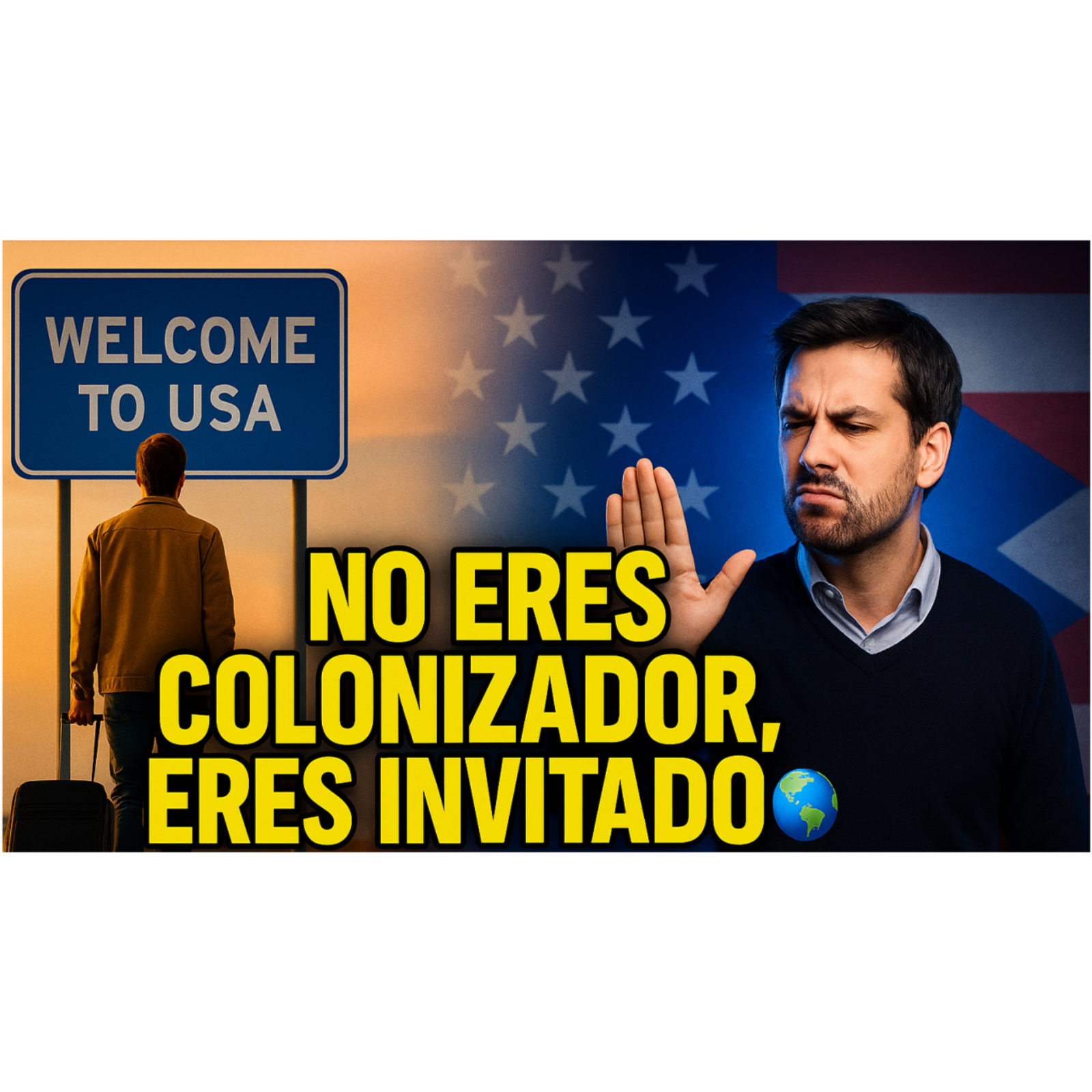 Inmigrante o Colonizador | Aprende a Respetar la Cultura del País que te Recibe 🇺🇸🌎 episode artwork