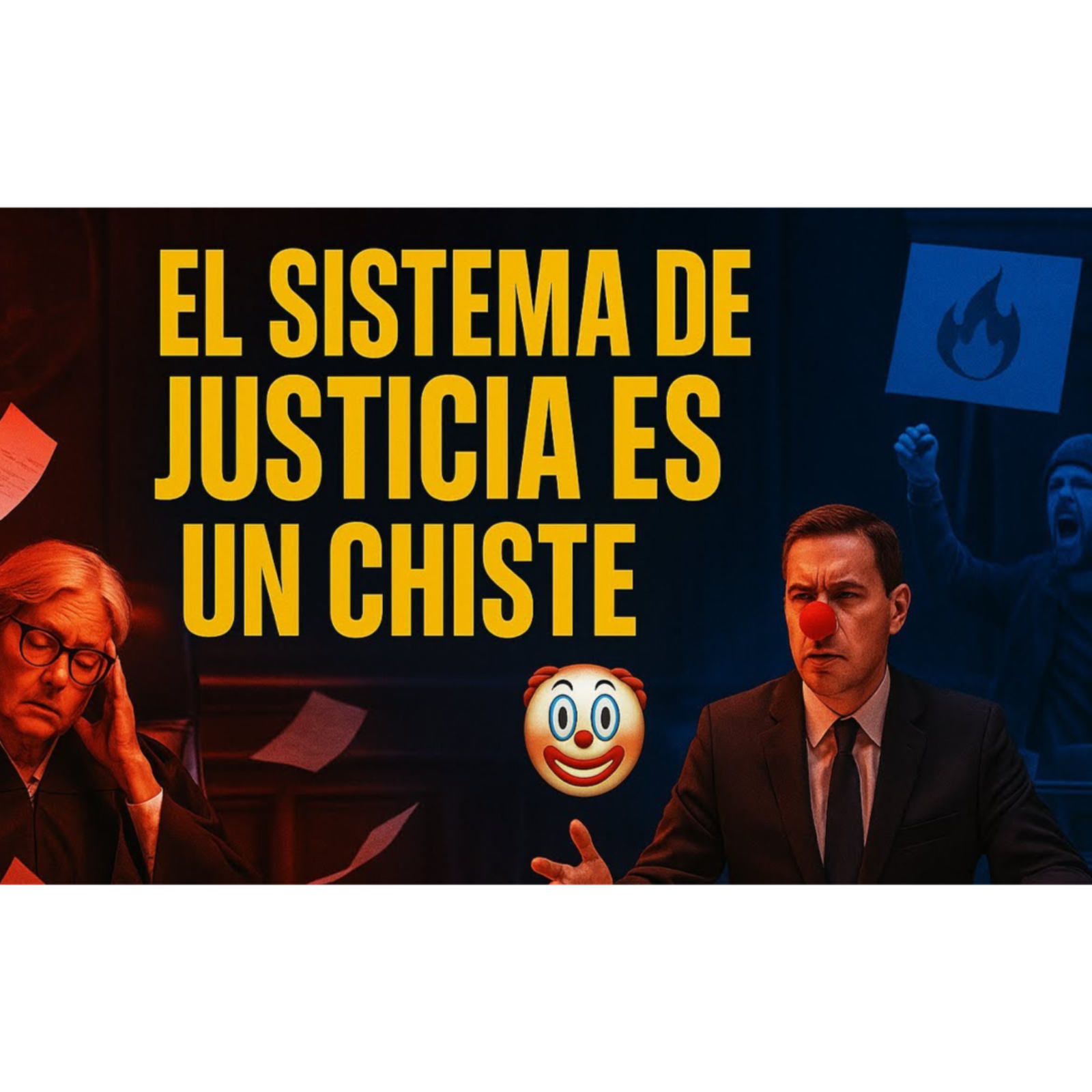 El Sistema de Justicia es un CHISTE 🤡 | Abogados Payasos y Fanáticos del Caos episode artwork