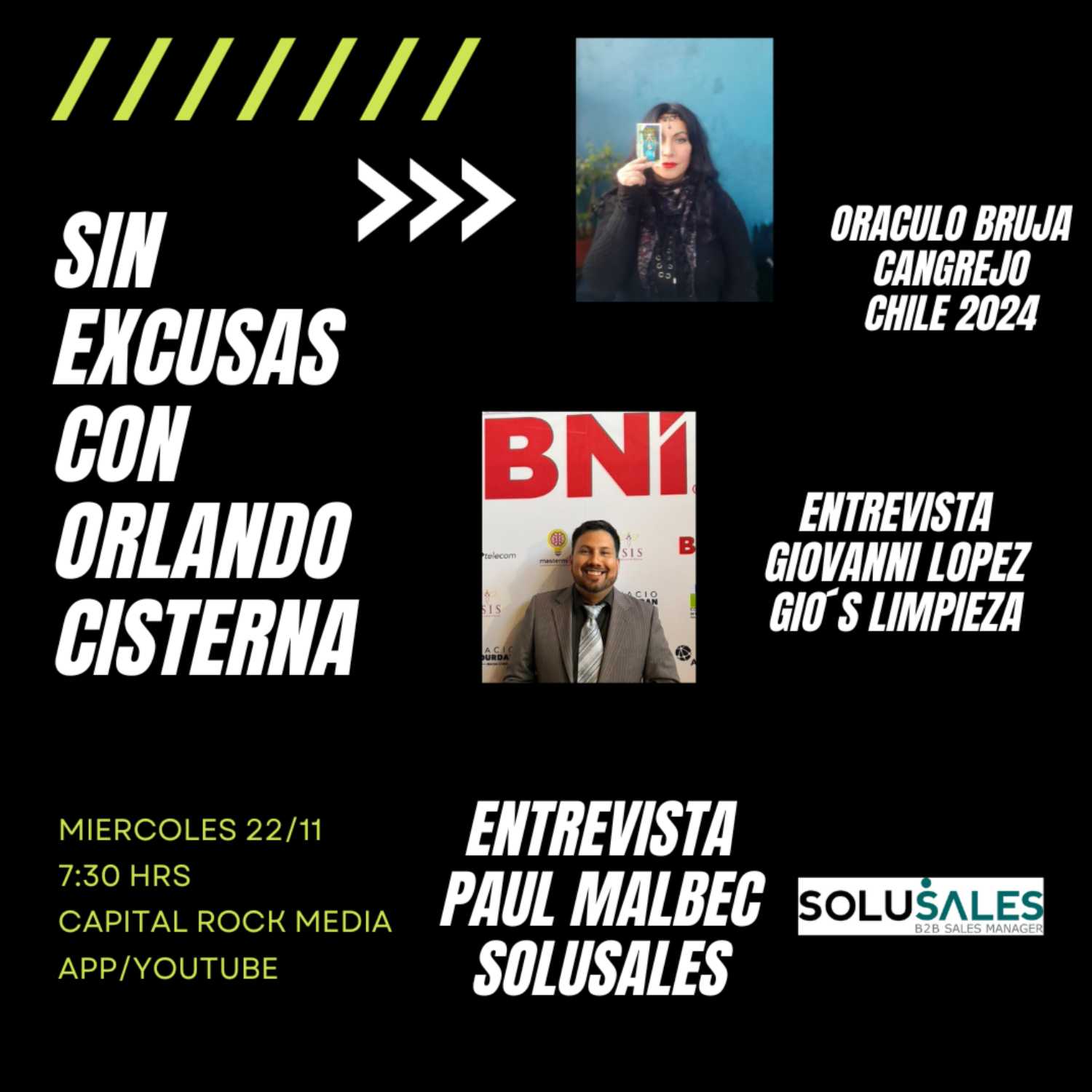 SIN EXCUSAS MIERCOLES 22 DE NOVIEMBRE  episode artwork