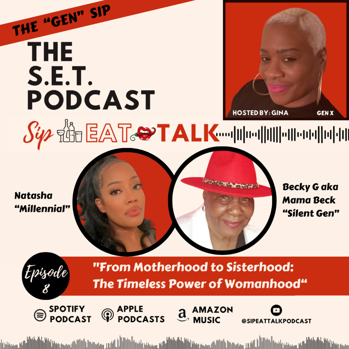 "From Motherhood to Sisterhood: The Timeless Power of Womanhood" episode artwork