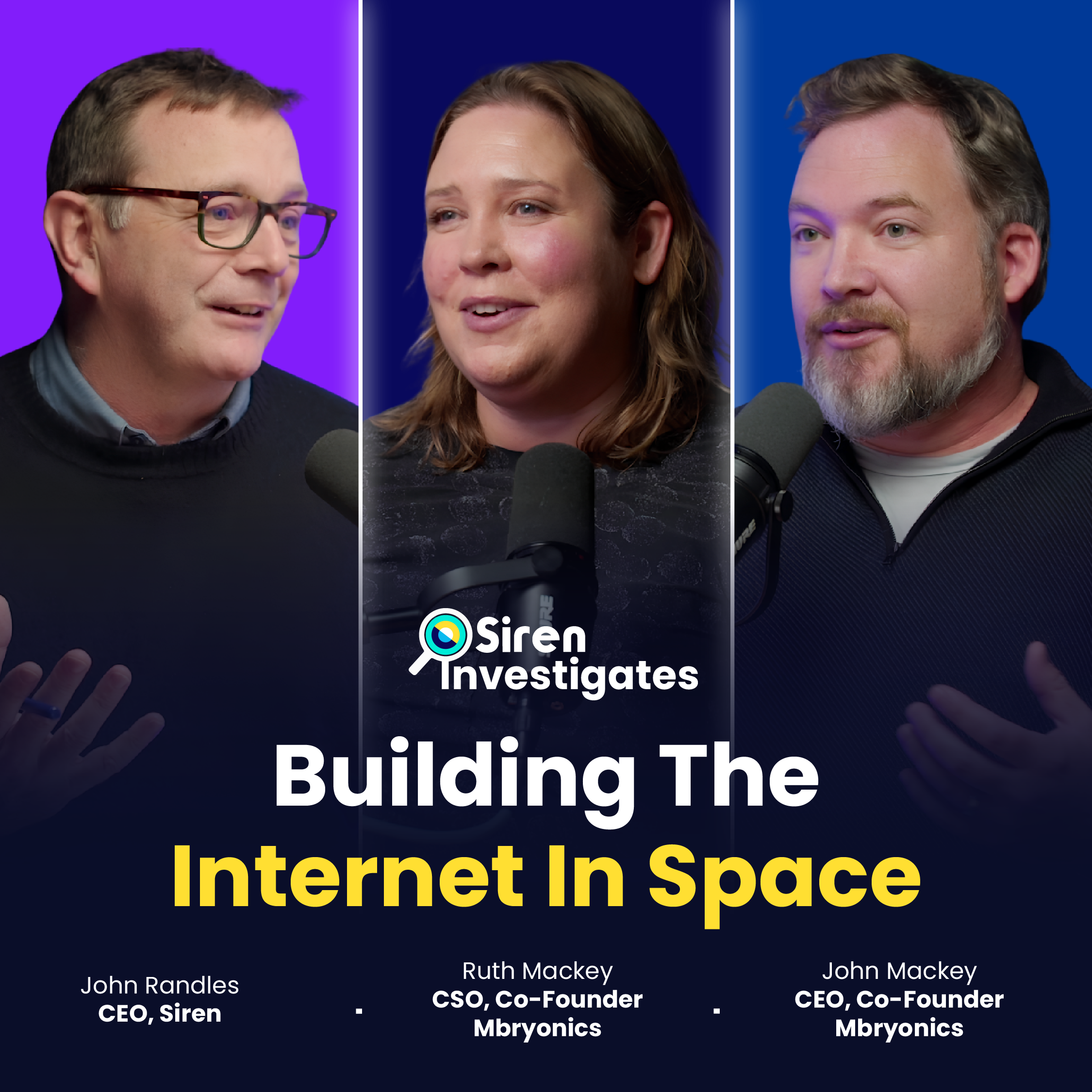 Siren Investigates Building The Internet in Space 👨🚀👨🚀⭐🪐 episode artwork