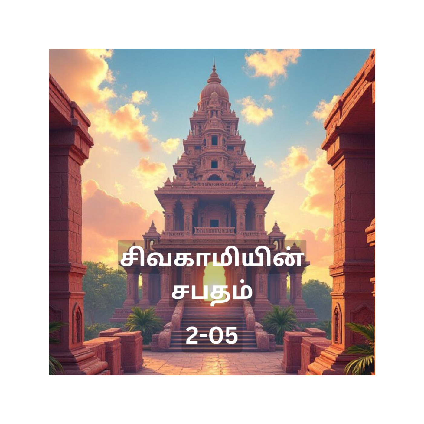 2-05 Sivakamiyin Sabatham - காதற்புயல் - சிவகாமியின் சபதம் - Audio Book episode artwork