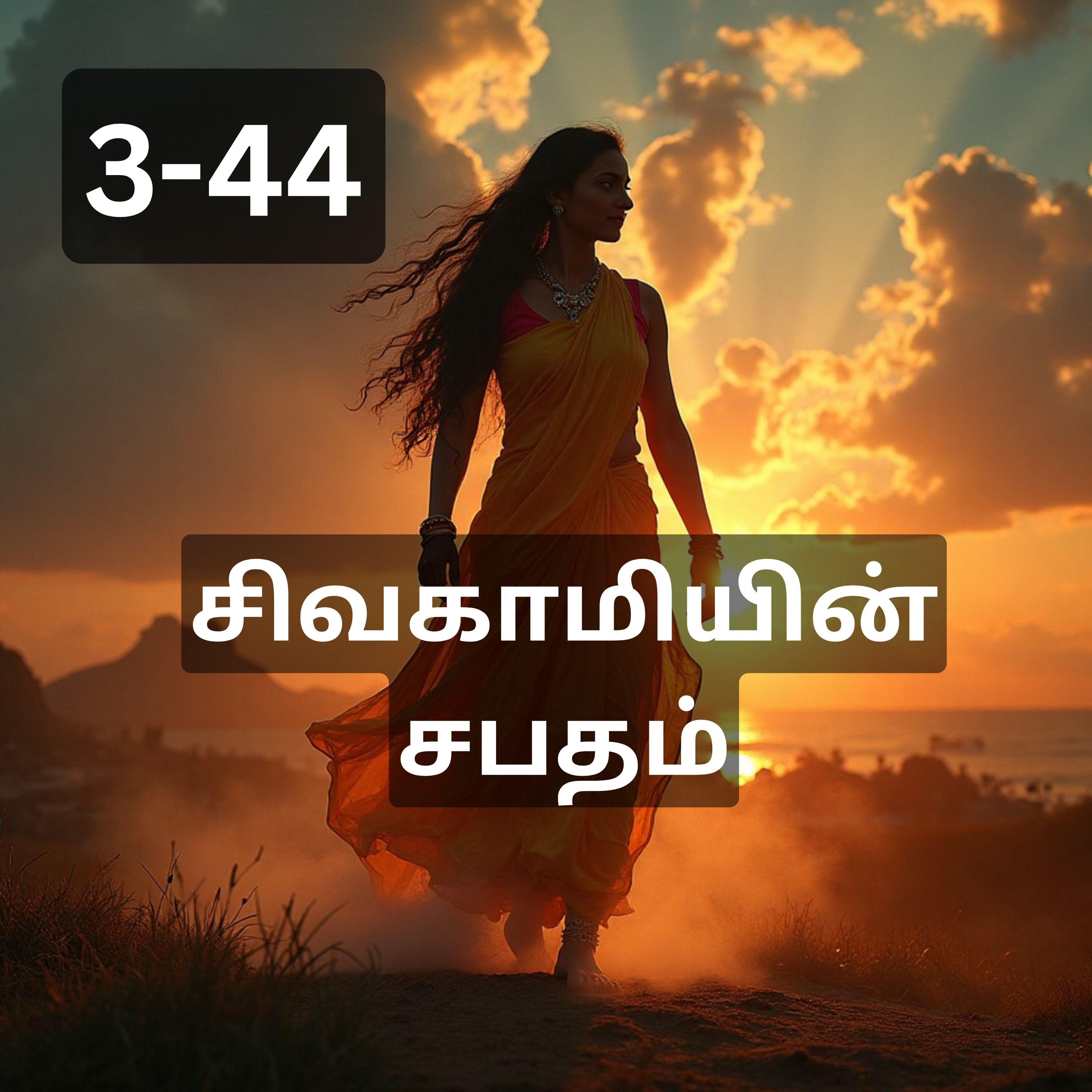 3-44 Sivakamiyin Sabatham - நள்ளிரவுப் பிரயாணம் - சிவகாமியின் சபதம் - Audio Book episode artwork