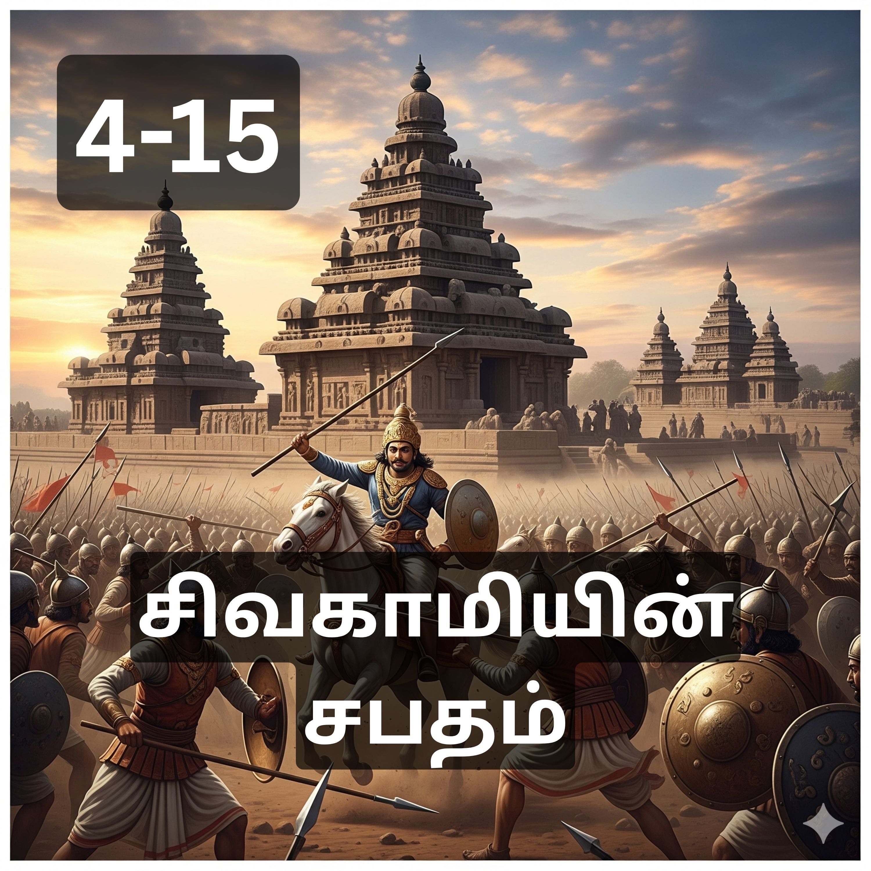 4-15. Sivakamiyin Sabatham- குலச்சிறையார் - சிவகாமியின் சபதம் - Audio Book episode artwork