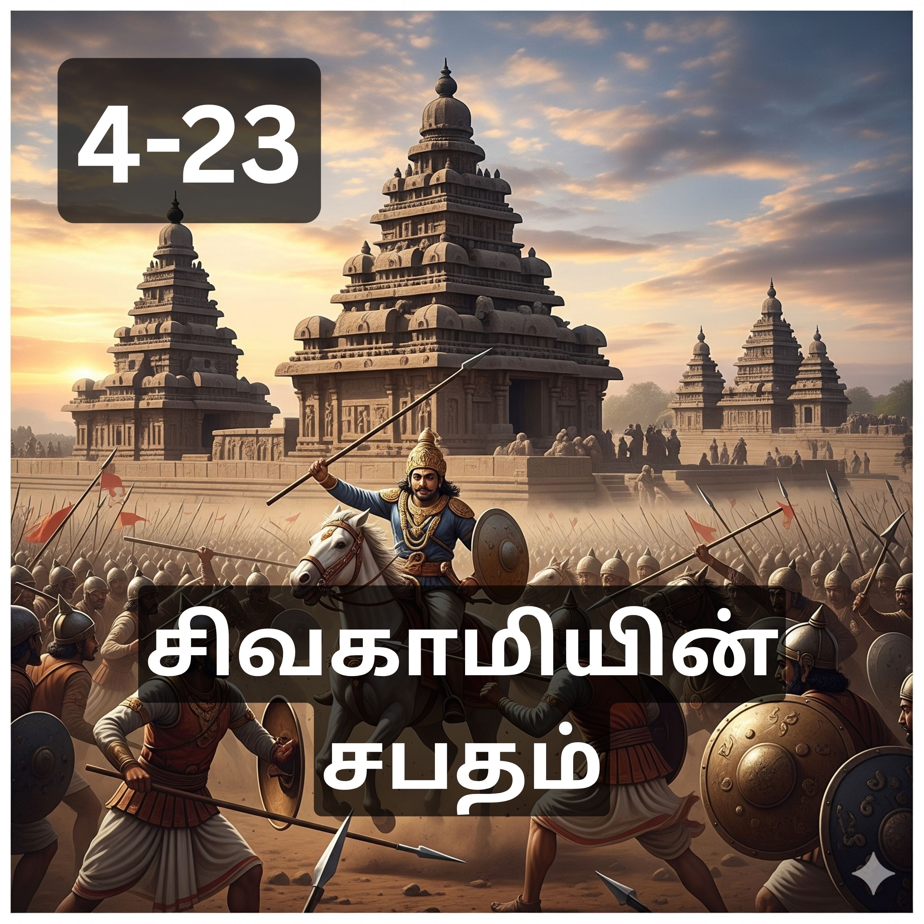 4-23 Sivakamiyin Sabatham - சீன யாத்ரீகர் - சிவகாமியின் சபதம் - Audio Book episode artwork
