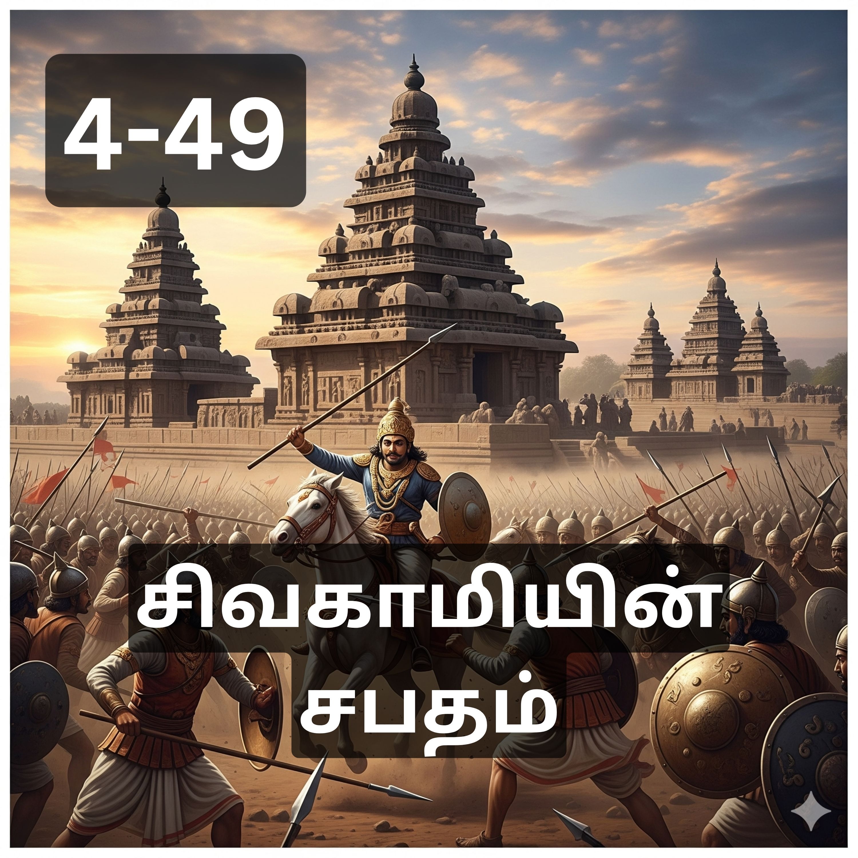 4-49 Sivakamiyin Sabatham - பட்டணப் பிரவேசம் - சிவகாமியின் சபதம் - Audio Book episode artwork