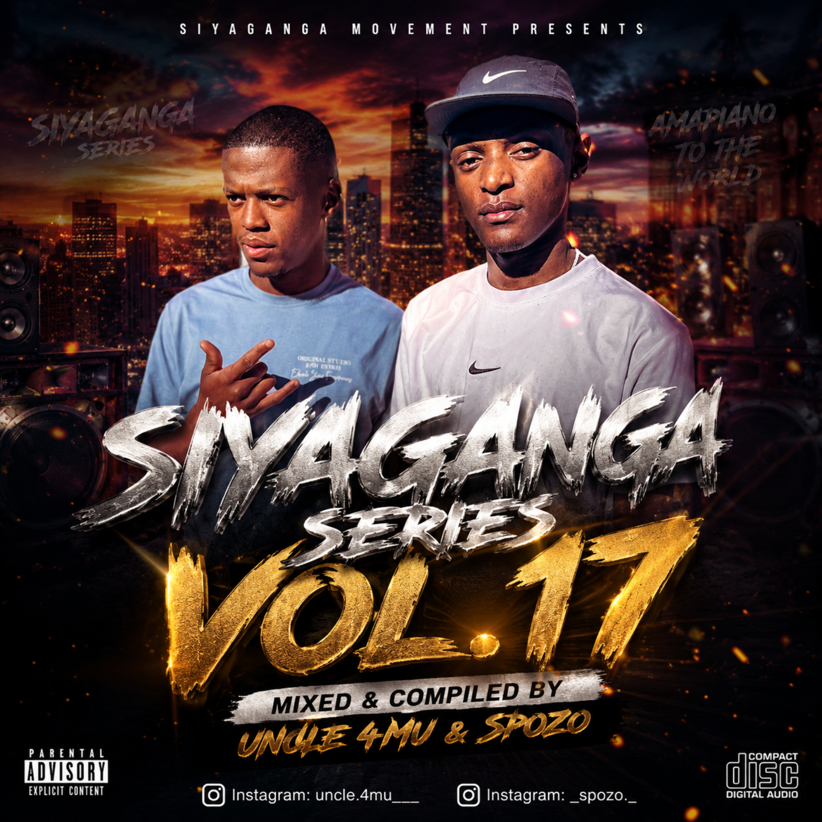Siyaganga Series Vol.17 (Mixed & Compiled By Uncle 4mu & Spozo)