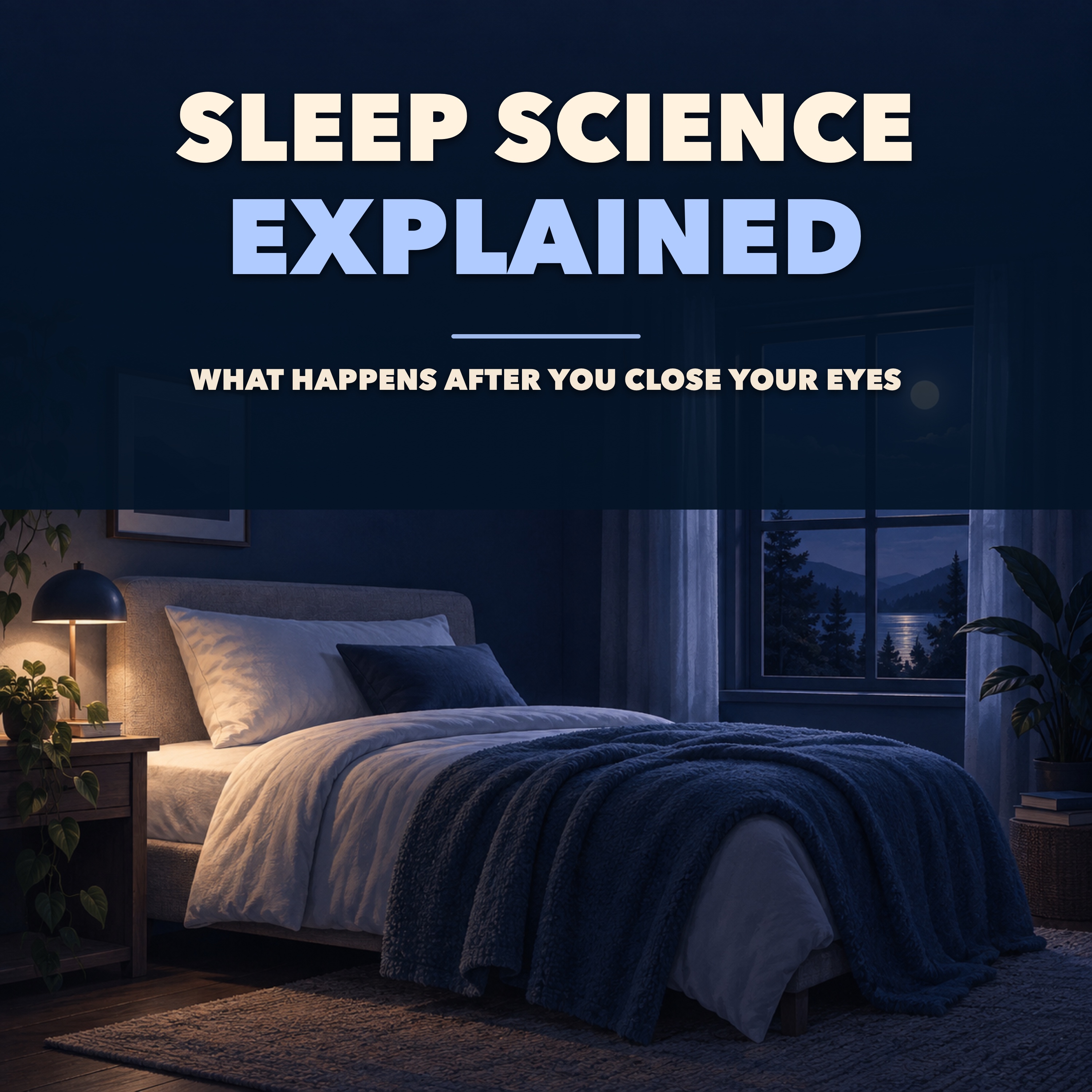 Logo of the podcast Sleep Science Explained: What Happens After You Close Your Eyes Podcast Sleep Science Explained: What Happens After You Close Your Eyes