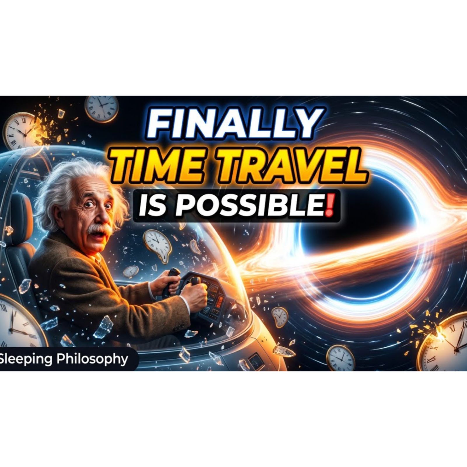 10 Ways TIME TRAVEL Possible (And Scientists Prove It Already) _ Sleeping Philosophy Documentary episode artwork