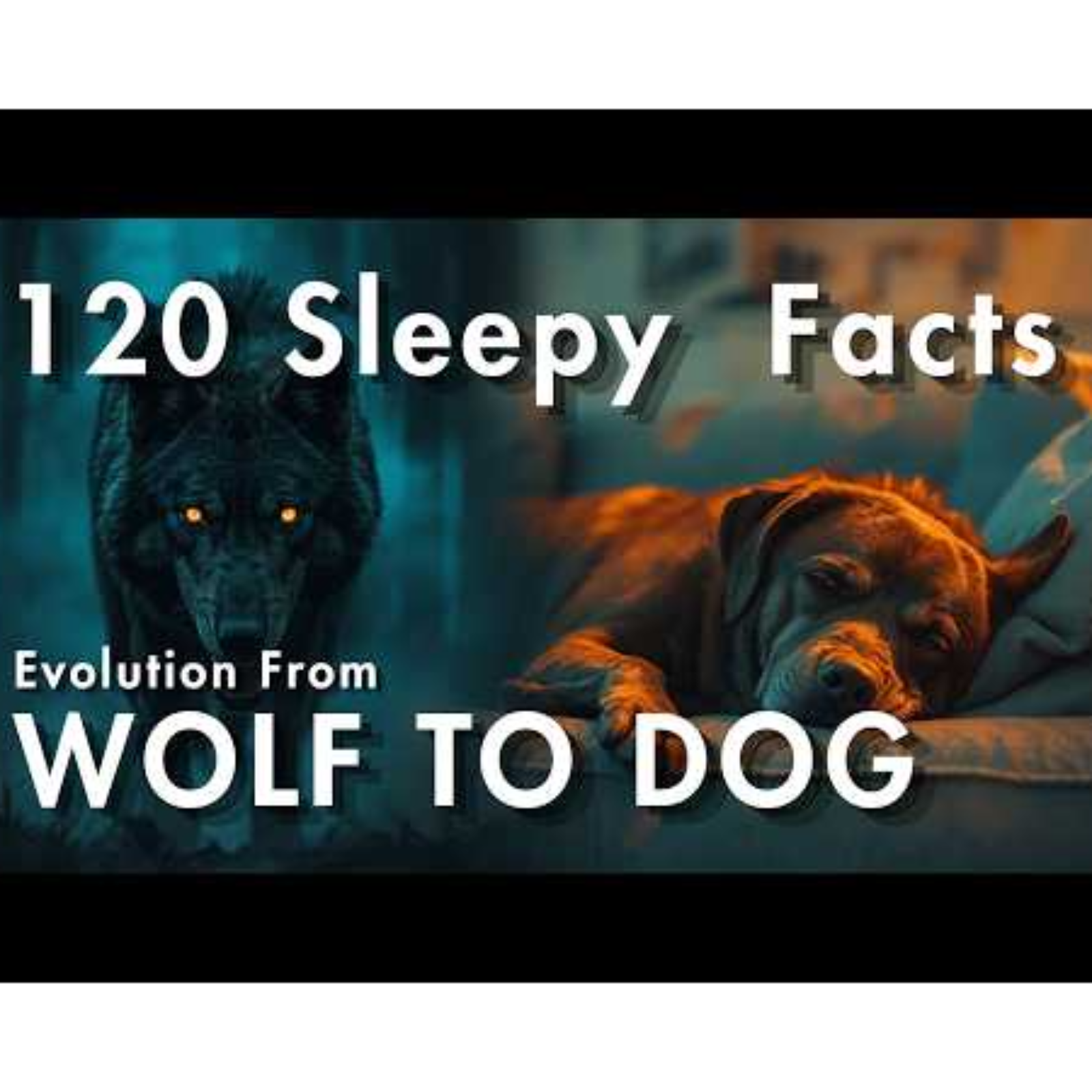 The History _ Evolution of Dogs (Sleep Story with 120  Facts) - No Ads